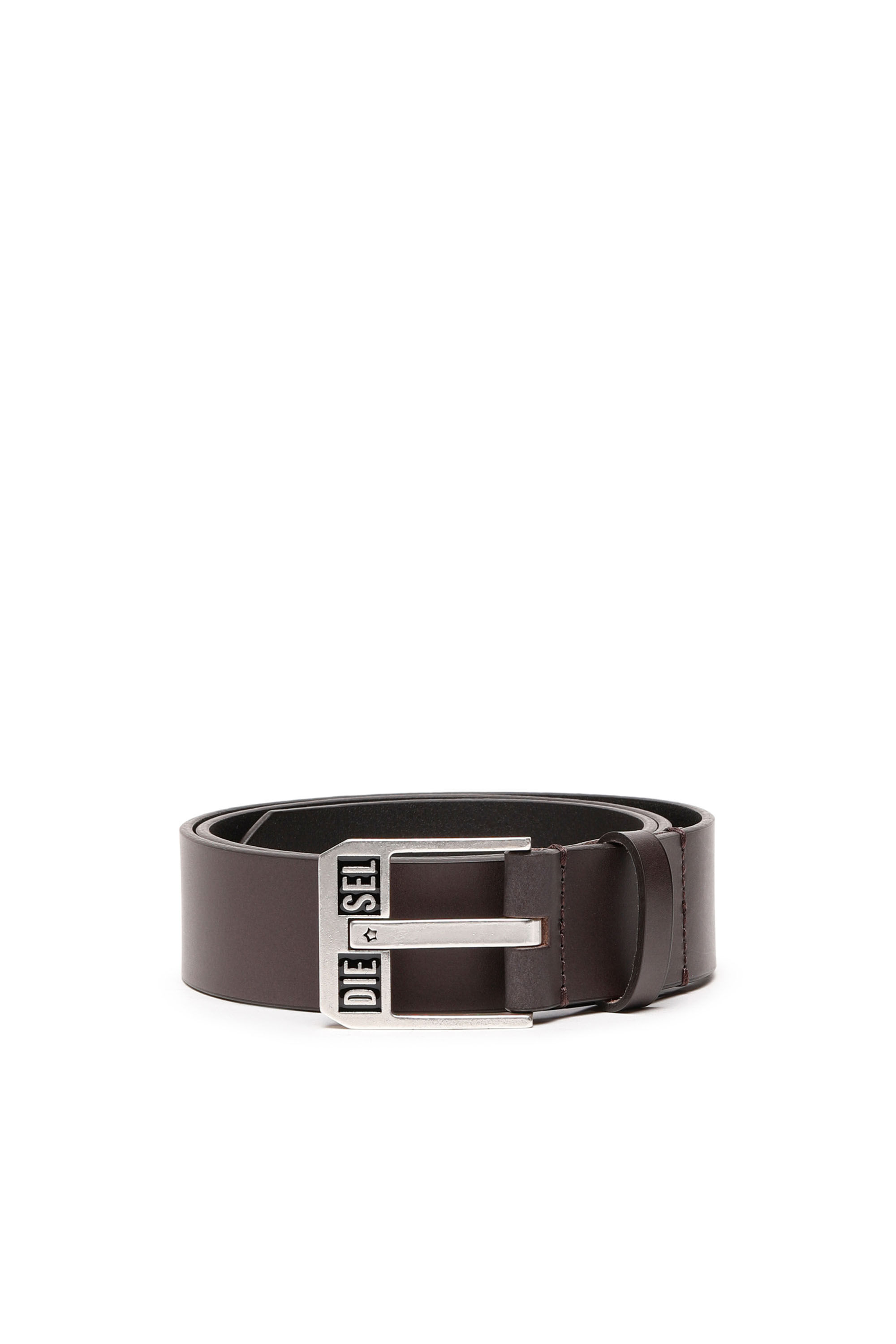 Diesel - BLUESTAR II, Male's レザーベルト in Brown - 1