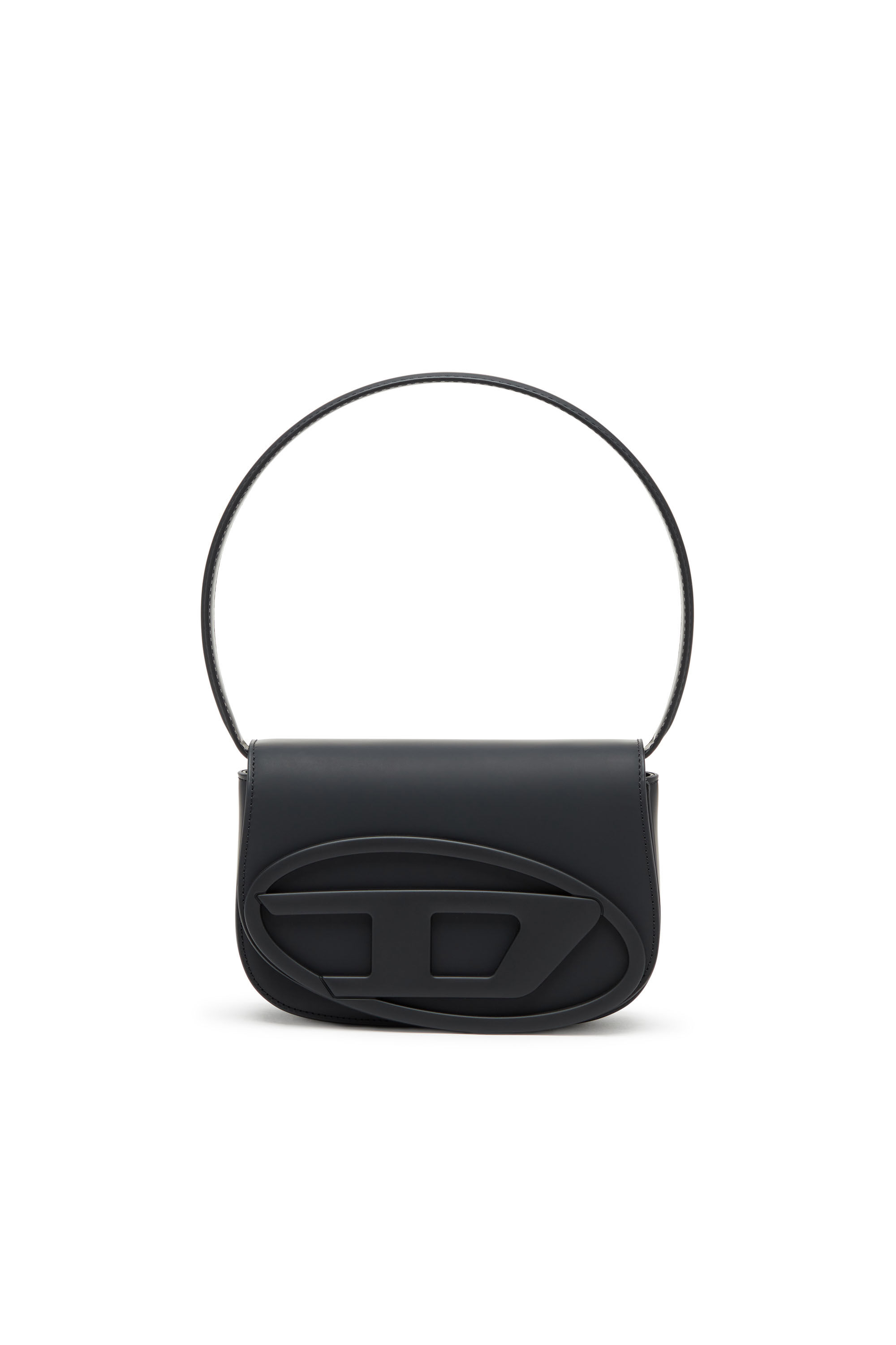 Diesel - 1DR, Female's 1DR-Iconic shoulder bag in matte leather in ブラック - 7