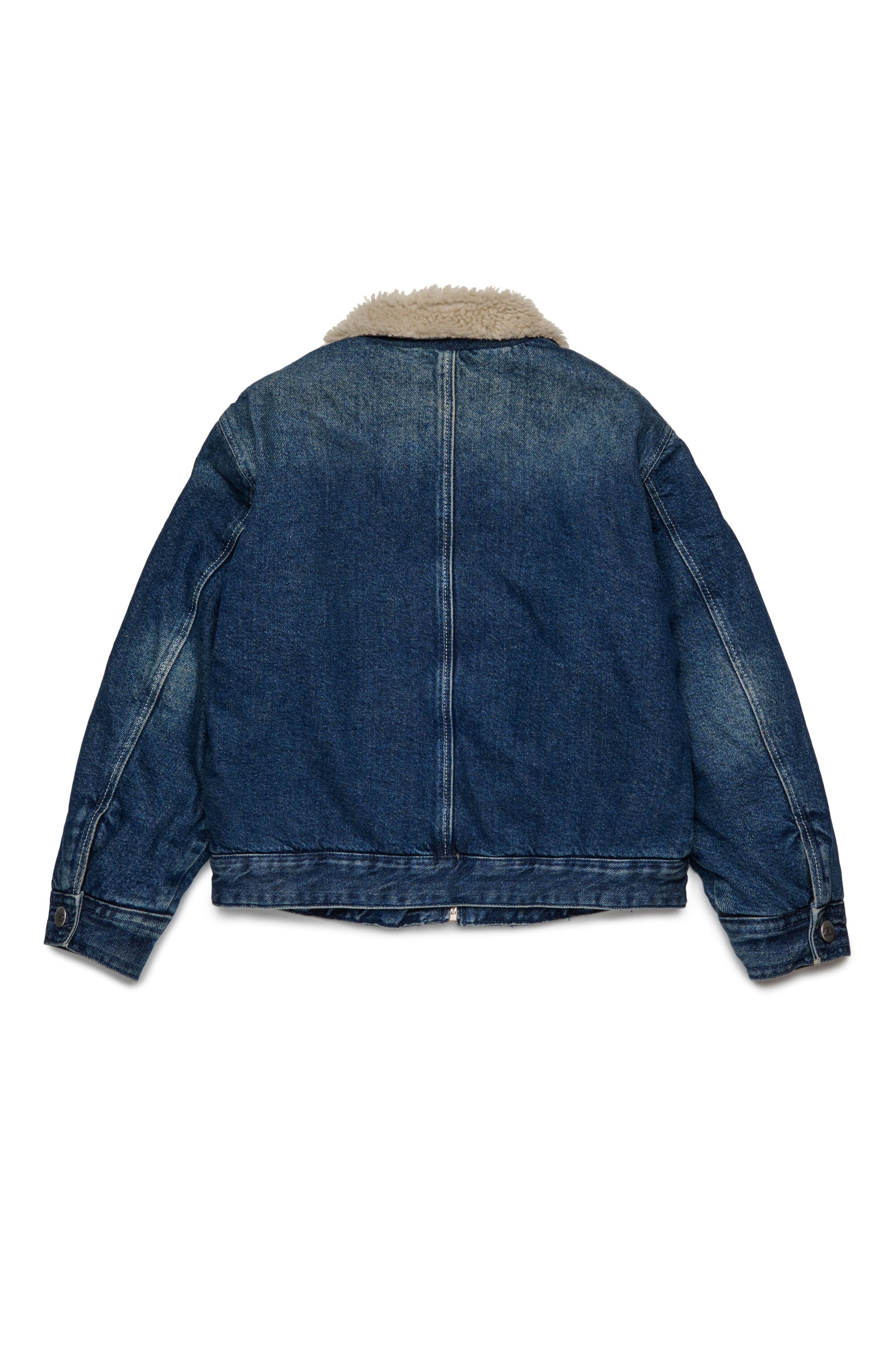 Diesel - JOMOX-FUR, Male's デニムジャケット in ダークブルー - 2