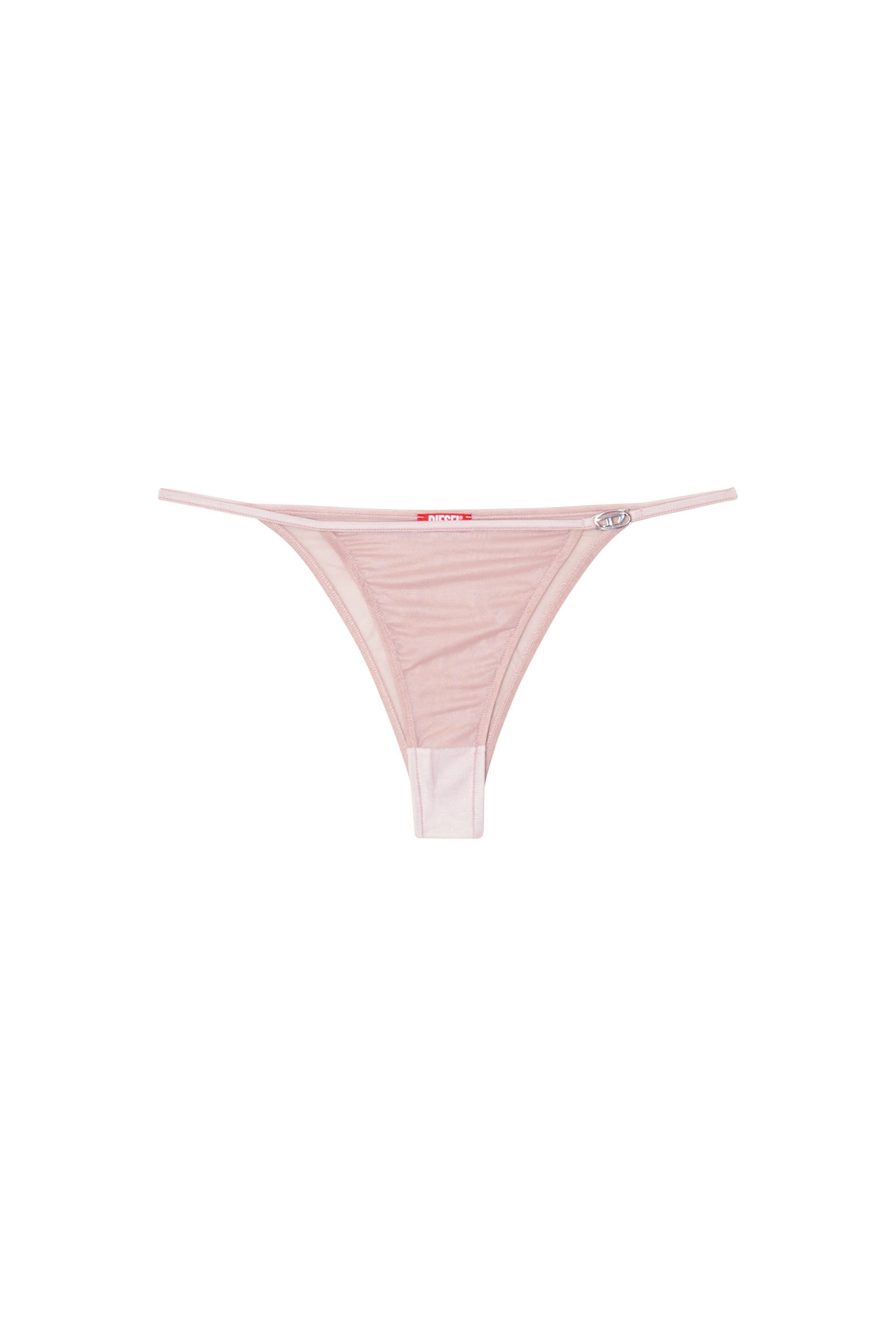 Diesel - PUNCHY-GFT, Female's Metallic briefs with Oval D detail in ヌードカラー - 2