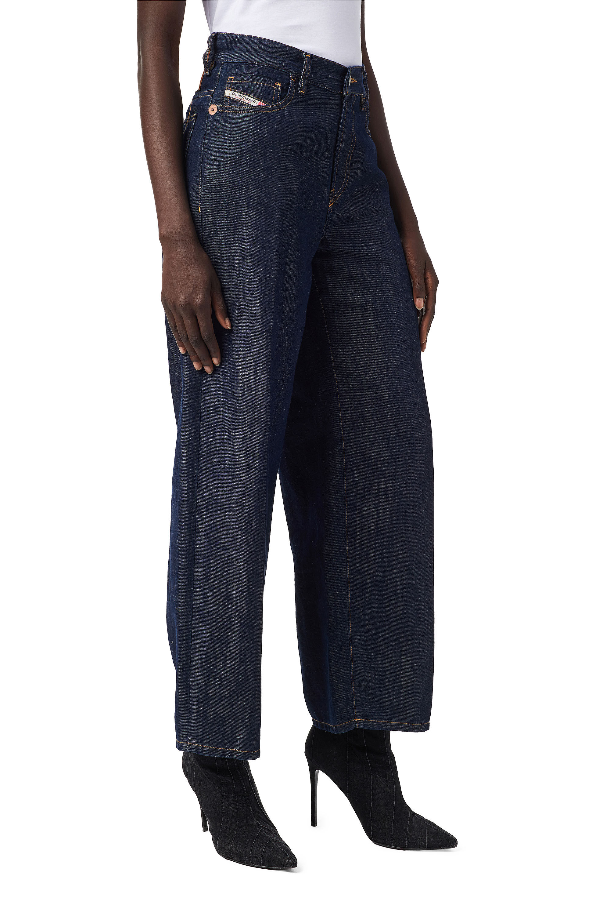Diesel - Widee Z9B15 Bootcut and Flare Jeans, ダークブルー - Image 7