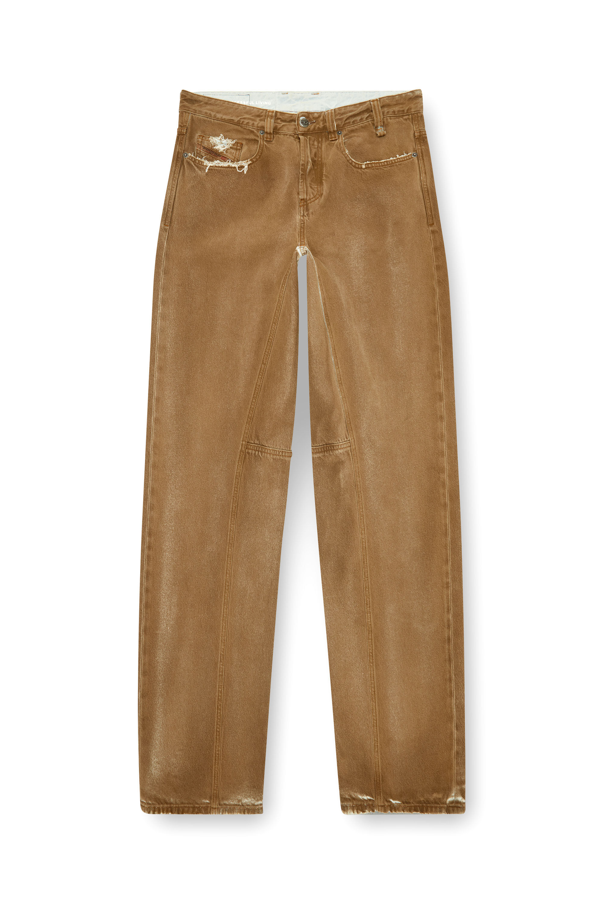 Diesel - Male's Relaxed Jeans 2001 D-Macro 09J82, ライトブラウン - 2