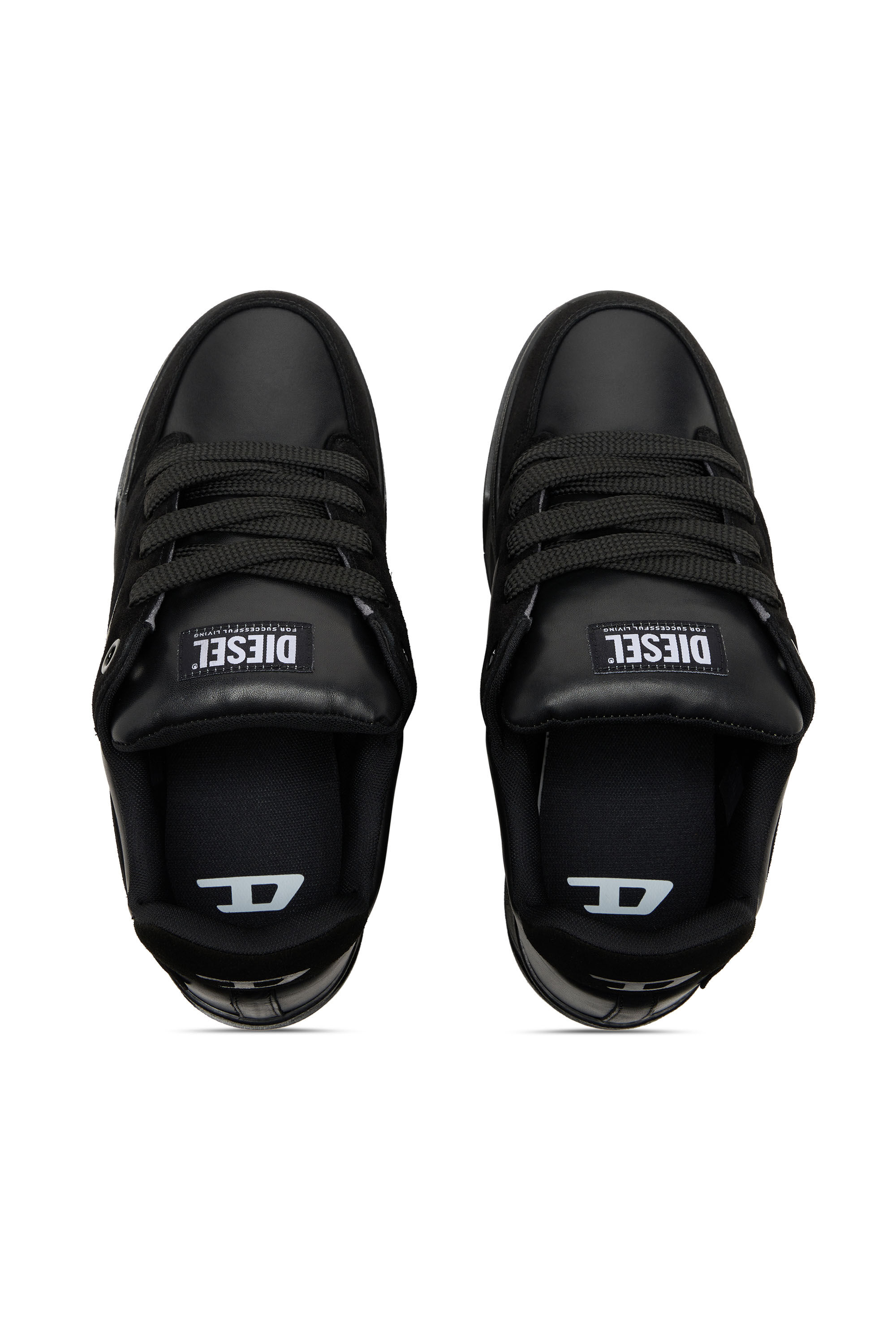 S-D-OLLIE LOW ローカットスニーカー｜ブラック｜メンズ｜DIESEL