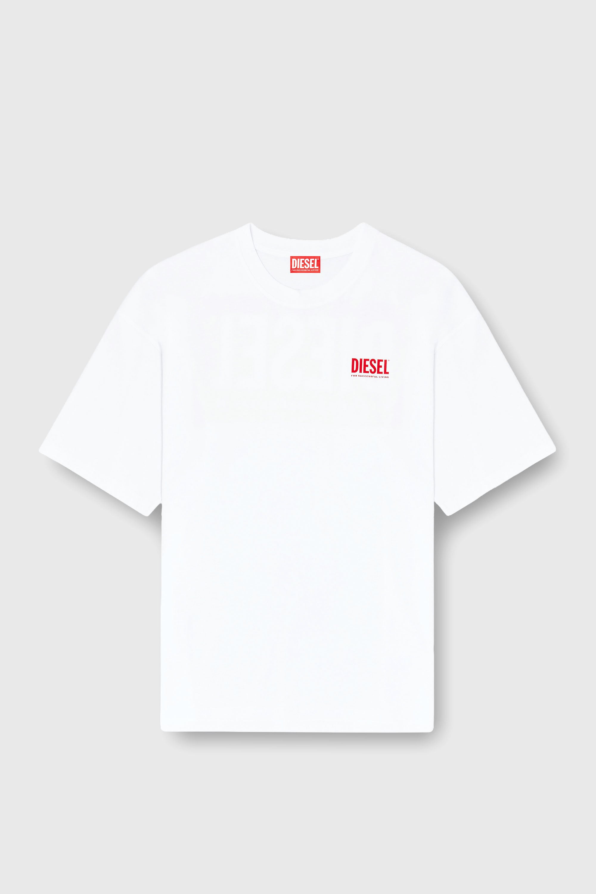Diesel - T-BOXT-BISK, Male's Tシャツ in ホワイト - 2
