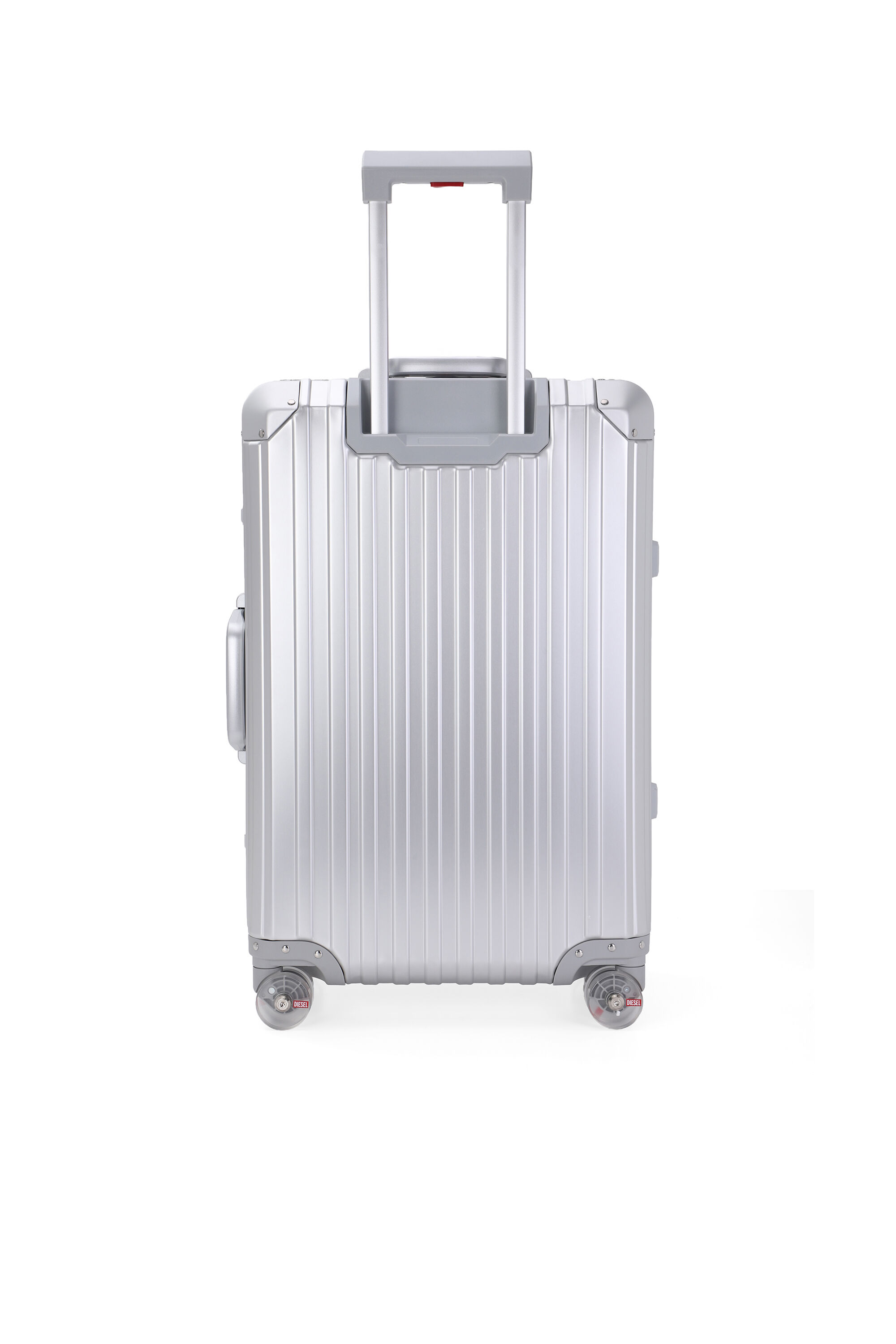 Diesel - DIESEL ALUMINUM TROLLEY- DSL002, Unisex's Aluminum suitcase size M in シルバー - 2