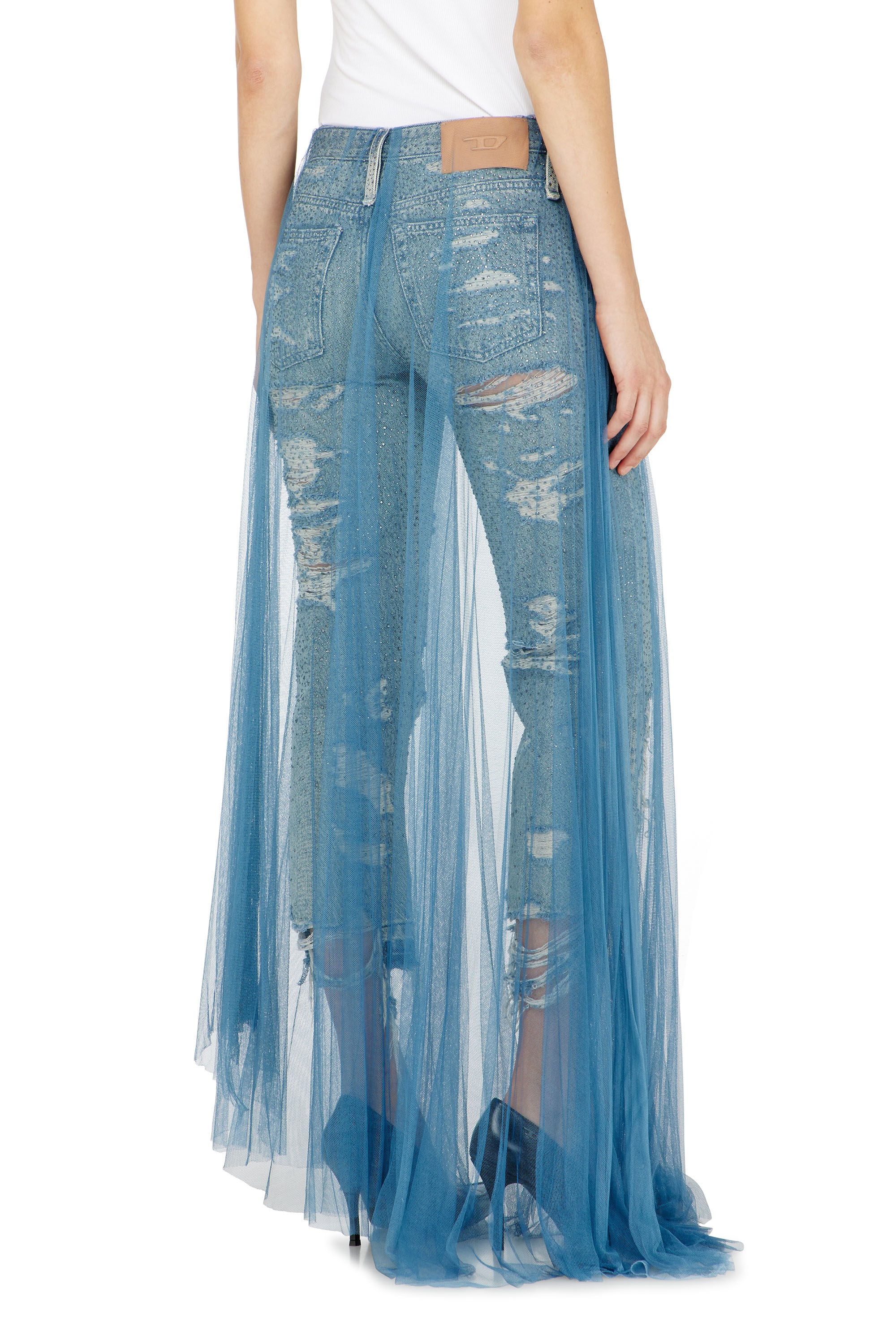Diesel - Female's Regular Jeans D-Aisi 0DBER, ミディアムブルー - 5