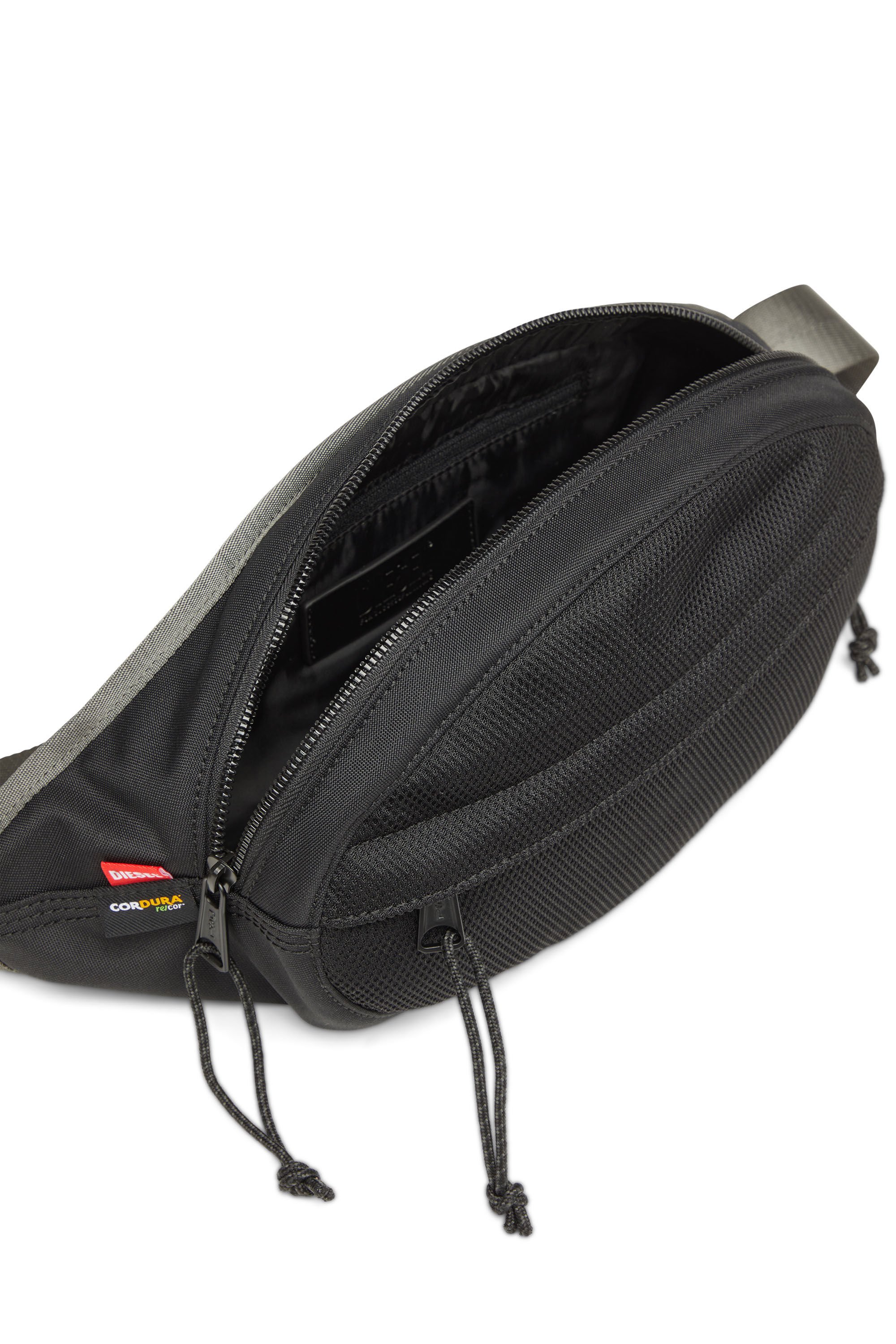 Diesel - URBN NET BELTBAG, Male's コーデュラファブリック ベルトバッグ - Urbn Net Beltbag in ブラック - 5