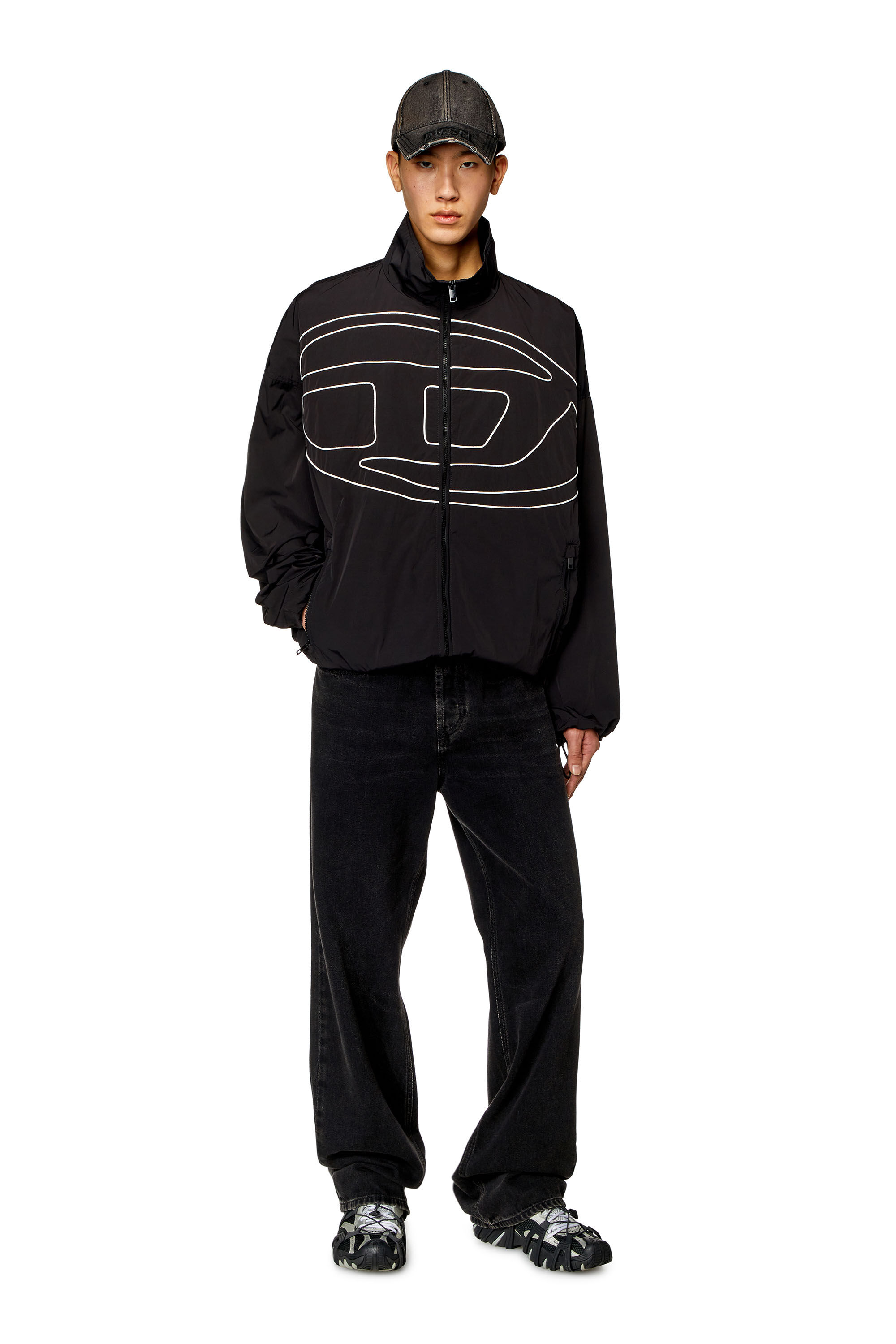 Diesel - J-VATEL, Male's ジャケット in ブラック - 1