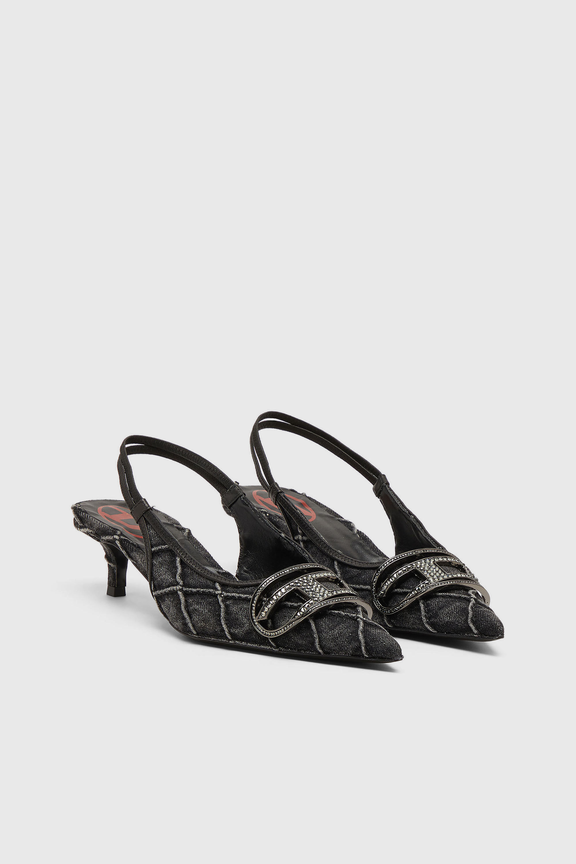 Diesel - D-VENUS SB 40, Female's スリングバックシューズ in ブラック - 2