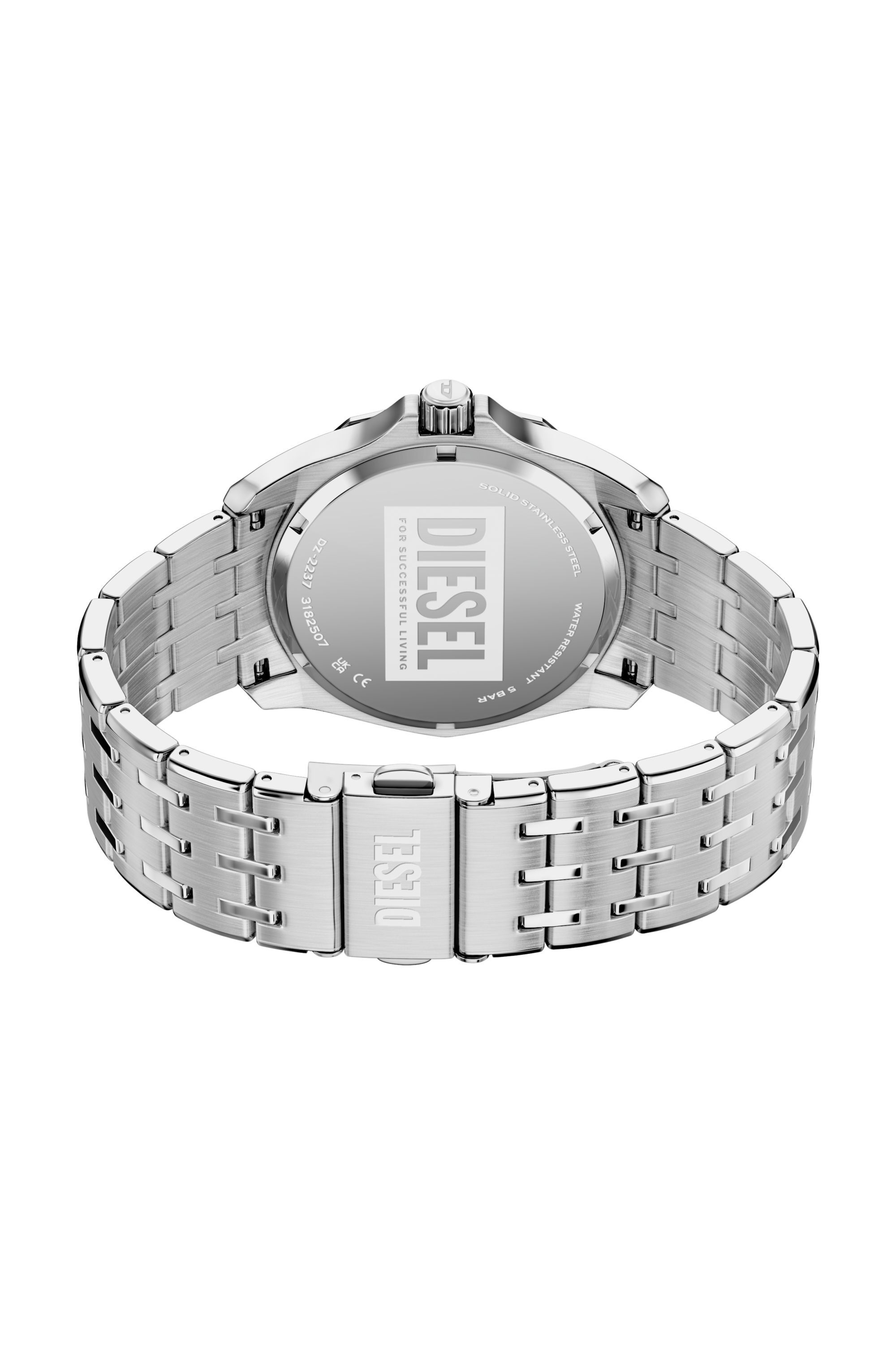DZ2237 WATCH Stinger stainless steel watch｜シルバー｜メンズ｜DIESEL