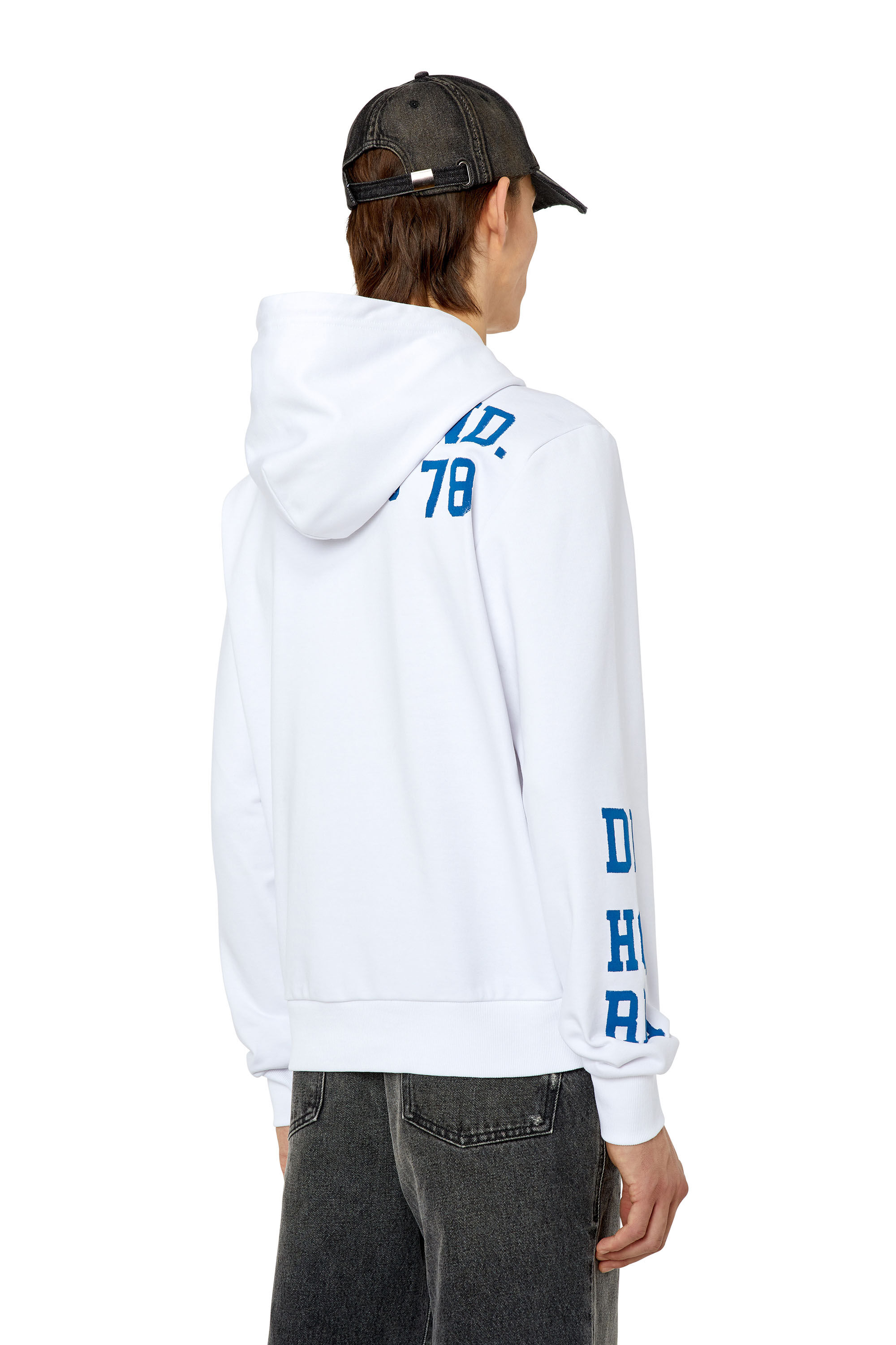 S-GINN-HOOD-K32（MEN）: プリントパーカー｜ディーゼル（DIESEL）公式オンラインストア