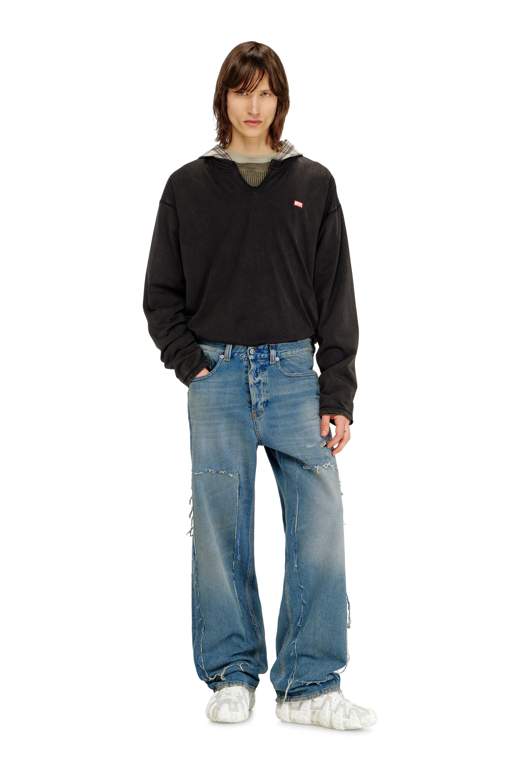 Diesel - Male's 2001 D-MACRO, ミディアムブルー - 1