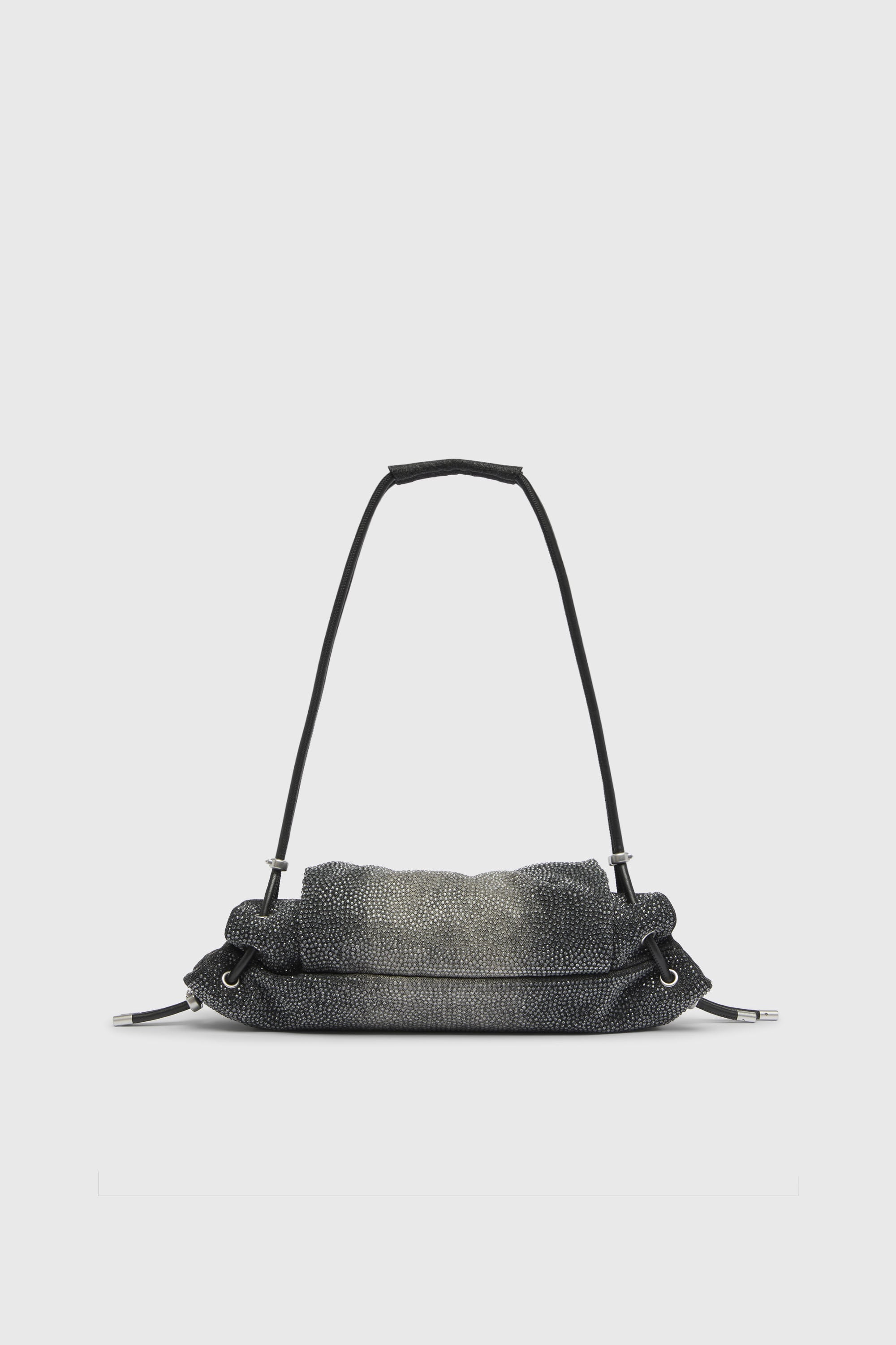 Diesel - SCRUNCH-D SHOULDER S, Female's ショルダーバッグ S in ダークグレー - 2