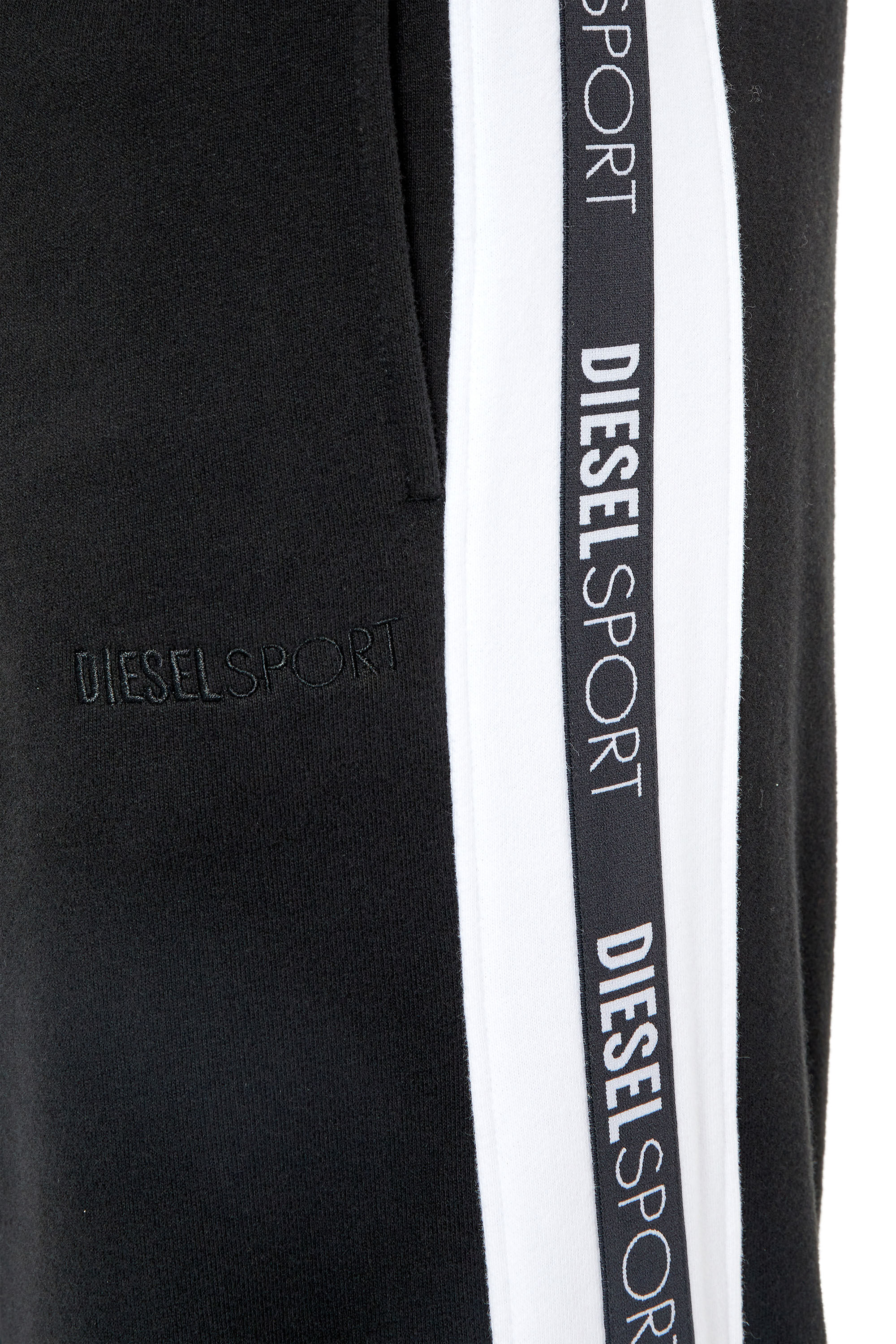 Diesel - AMSB-JAGER-HT33, Male's スウェットパンツ DIESEL SPORT in ブラック - 3