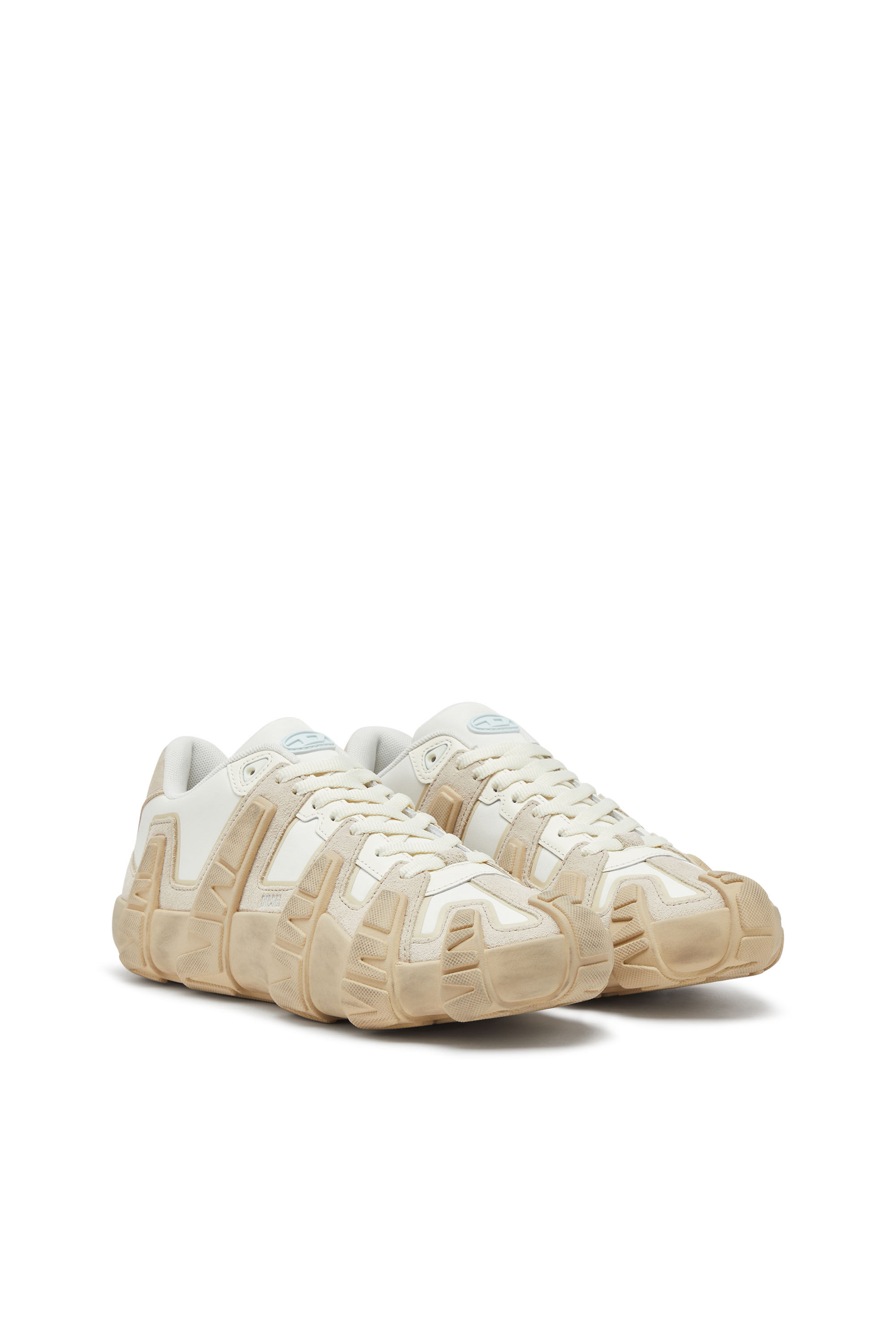 Diesel - S-D-GRIFFE LOW, Male's スニーカー in ホワイト/ベージュ - 3