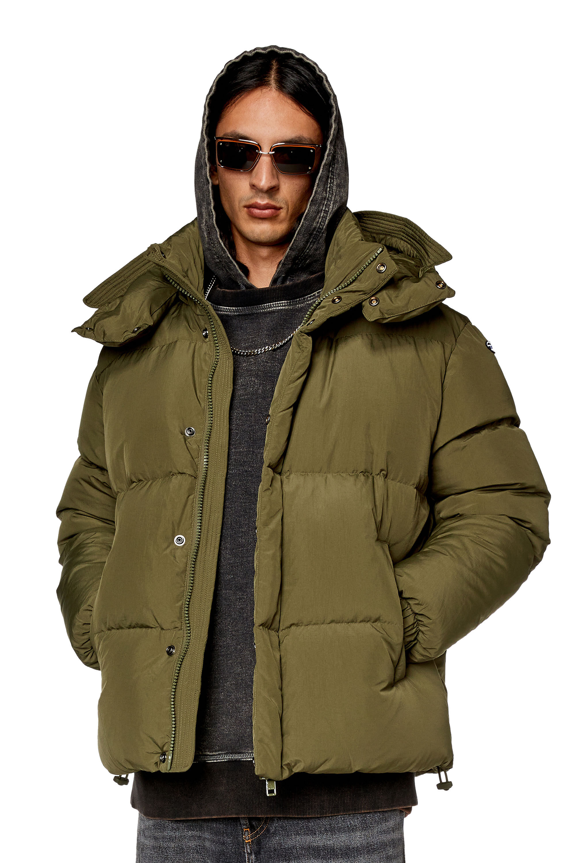 Diesel - W-ROLFYS, オリーブグリーン - Image 3