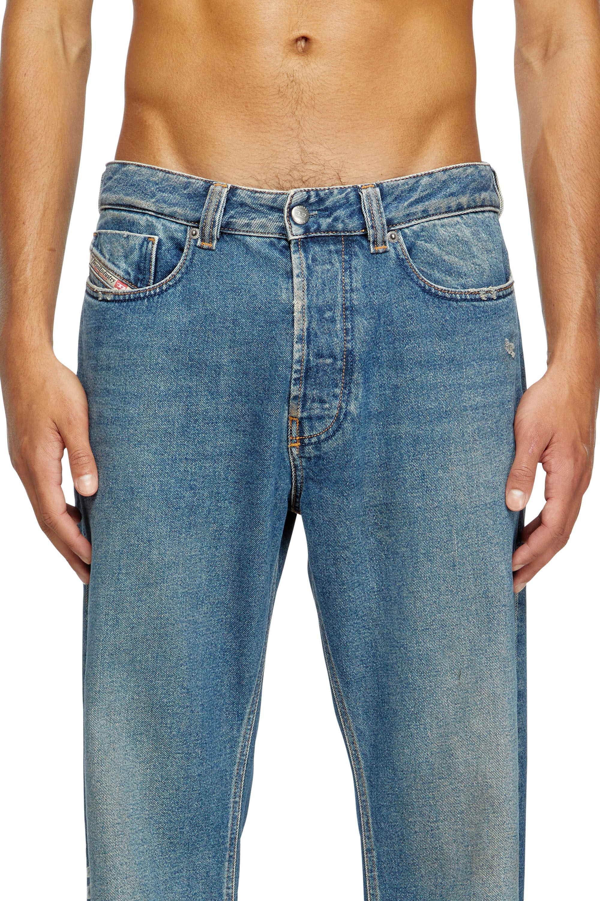Diesel - Male's Relaxed Jeans 1980 D-Eeper 09J79, ミディアムブルー - 5