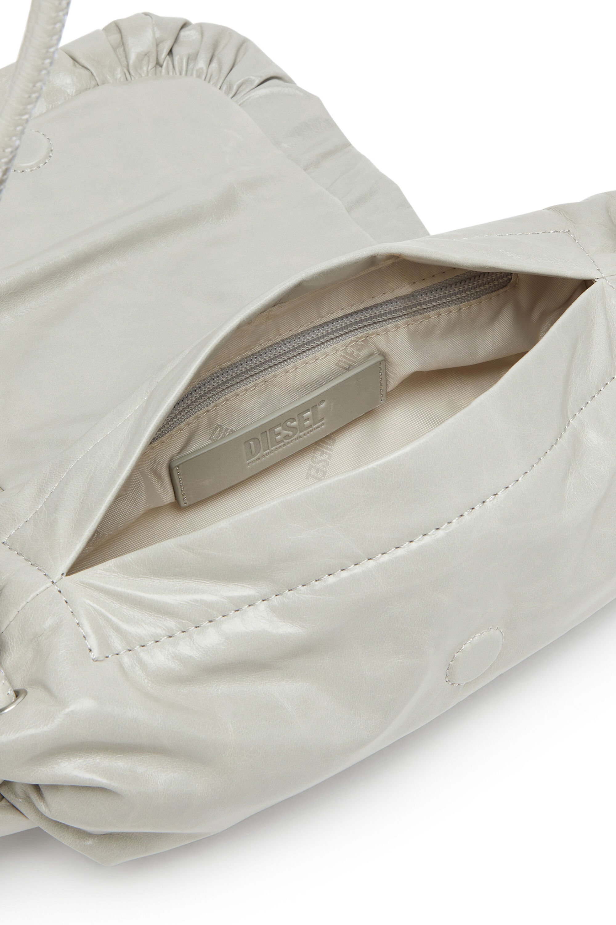 Diesel - SCRUNCH-D SHOULDER S, Female's ショルダーバッグ in ホワイト - 4