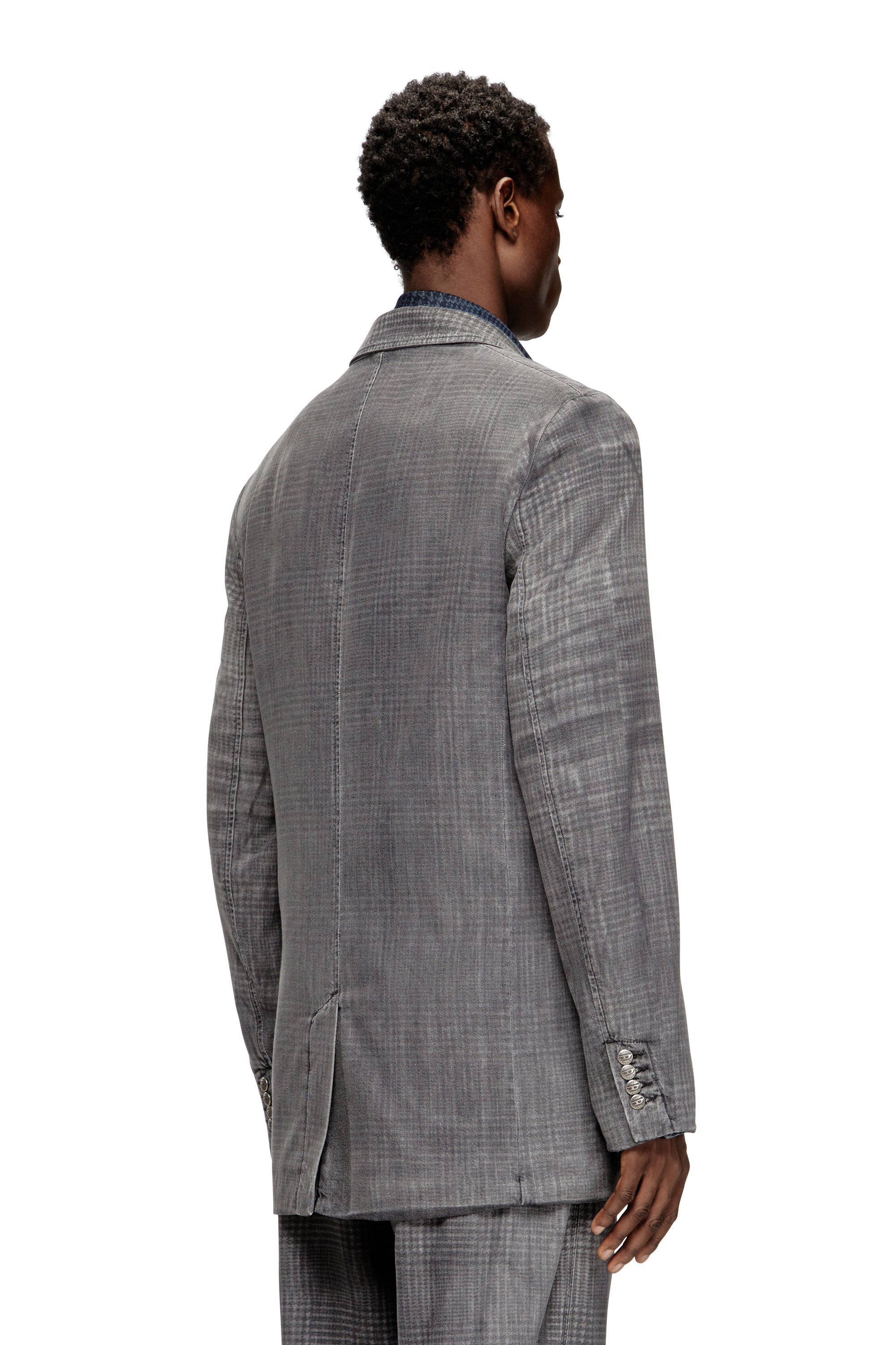 D-REGER-S1 デニムジャケット｜グレー｜ウィメンズ｜DIESEL