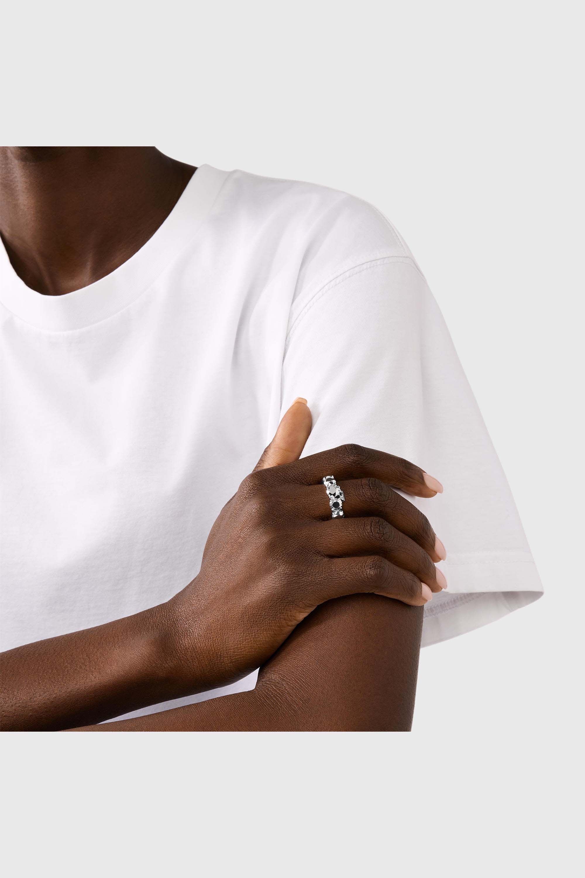DL1359040 STERLING SILVER JEWEL リング｜シルバー｜ウィメンズ｜DIESEL