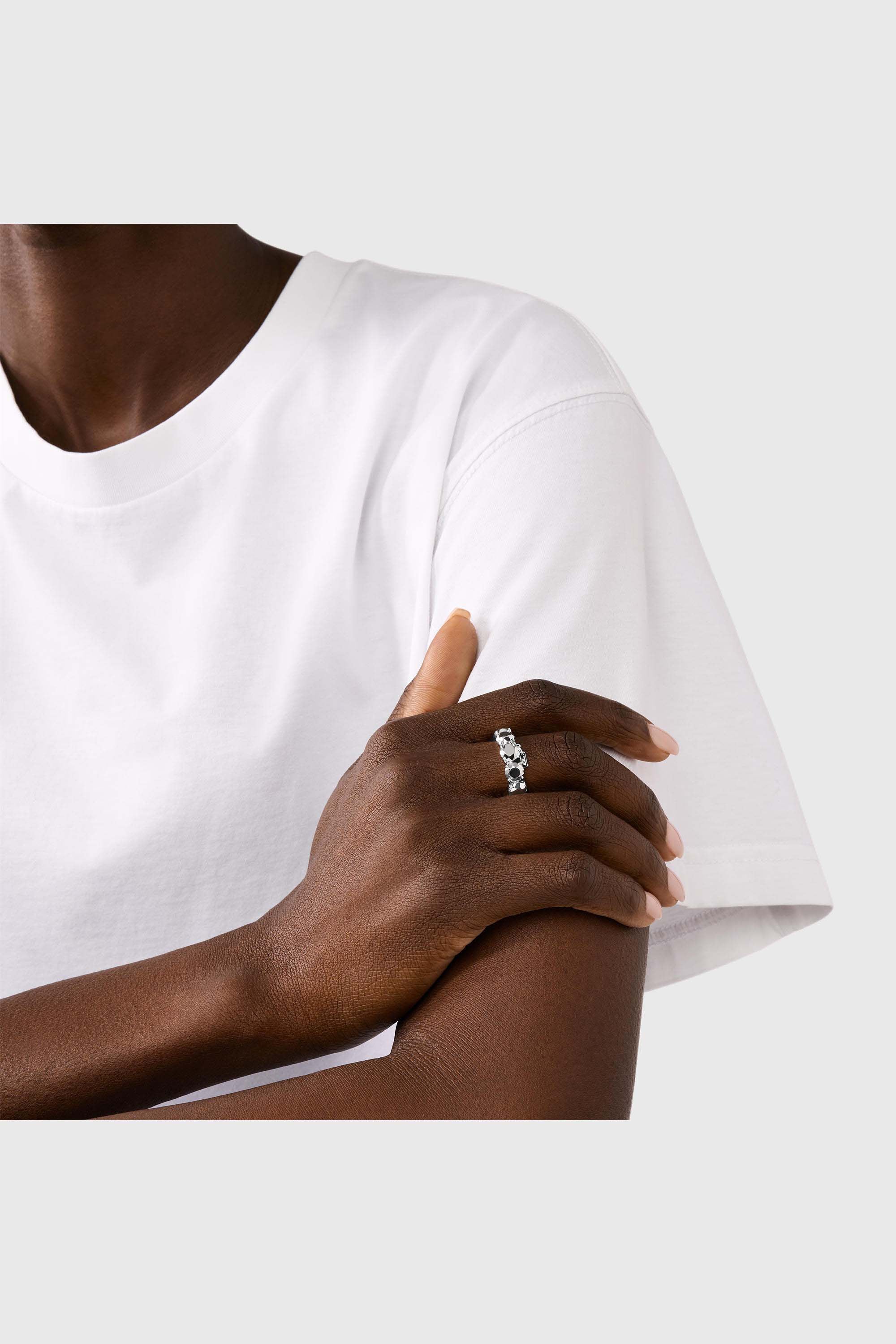 Diesel - DL1359040 STERLING SILVER JEWEL, Unisex's リング in シルバー - 4