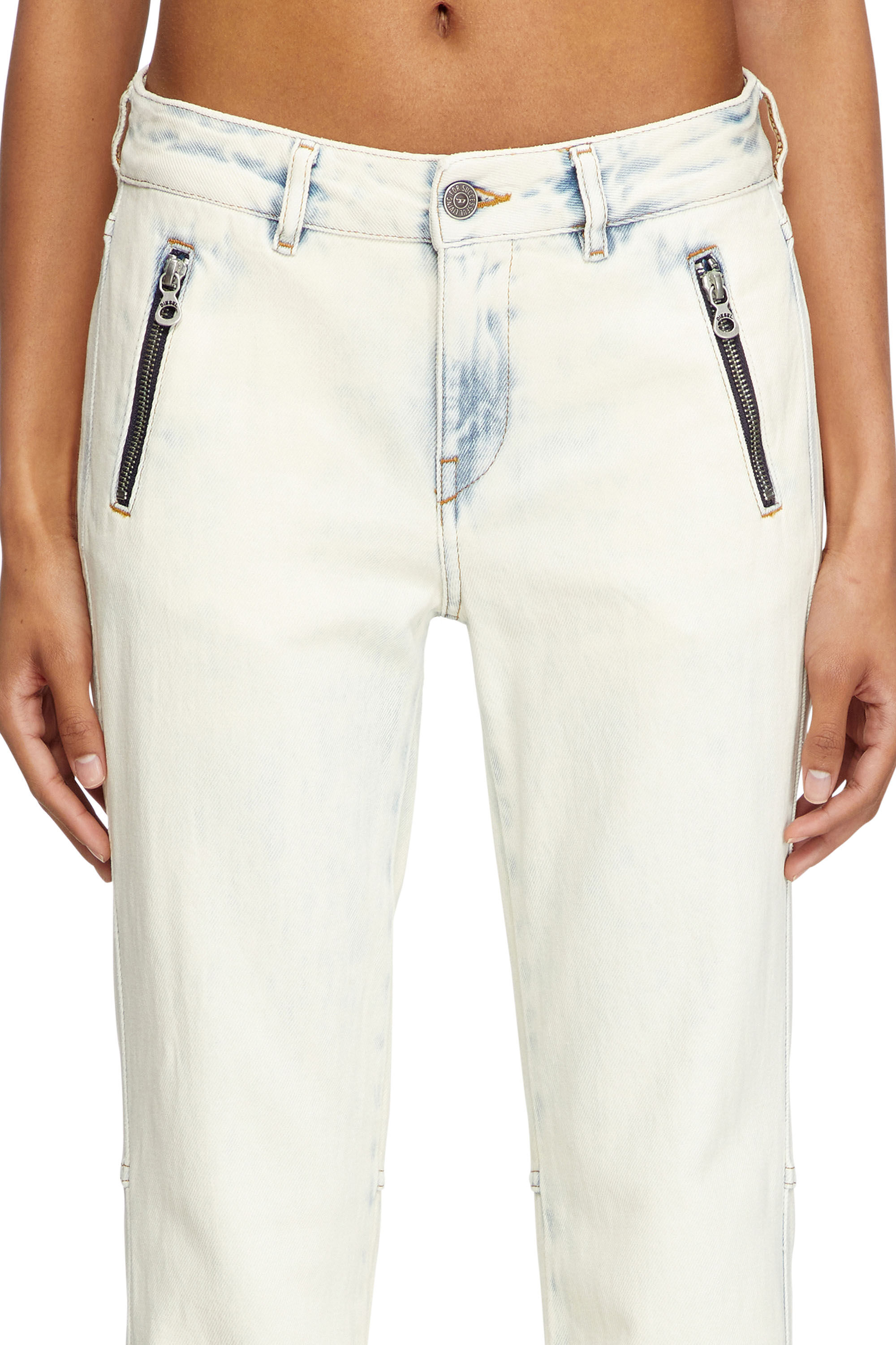 Diesel - Female's Bootcut Jeans D-Poky 0CBCV, ライトブルー - 4