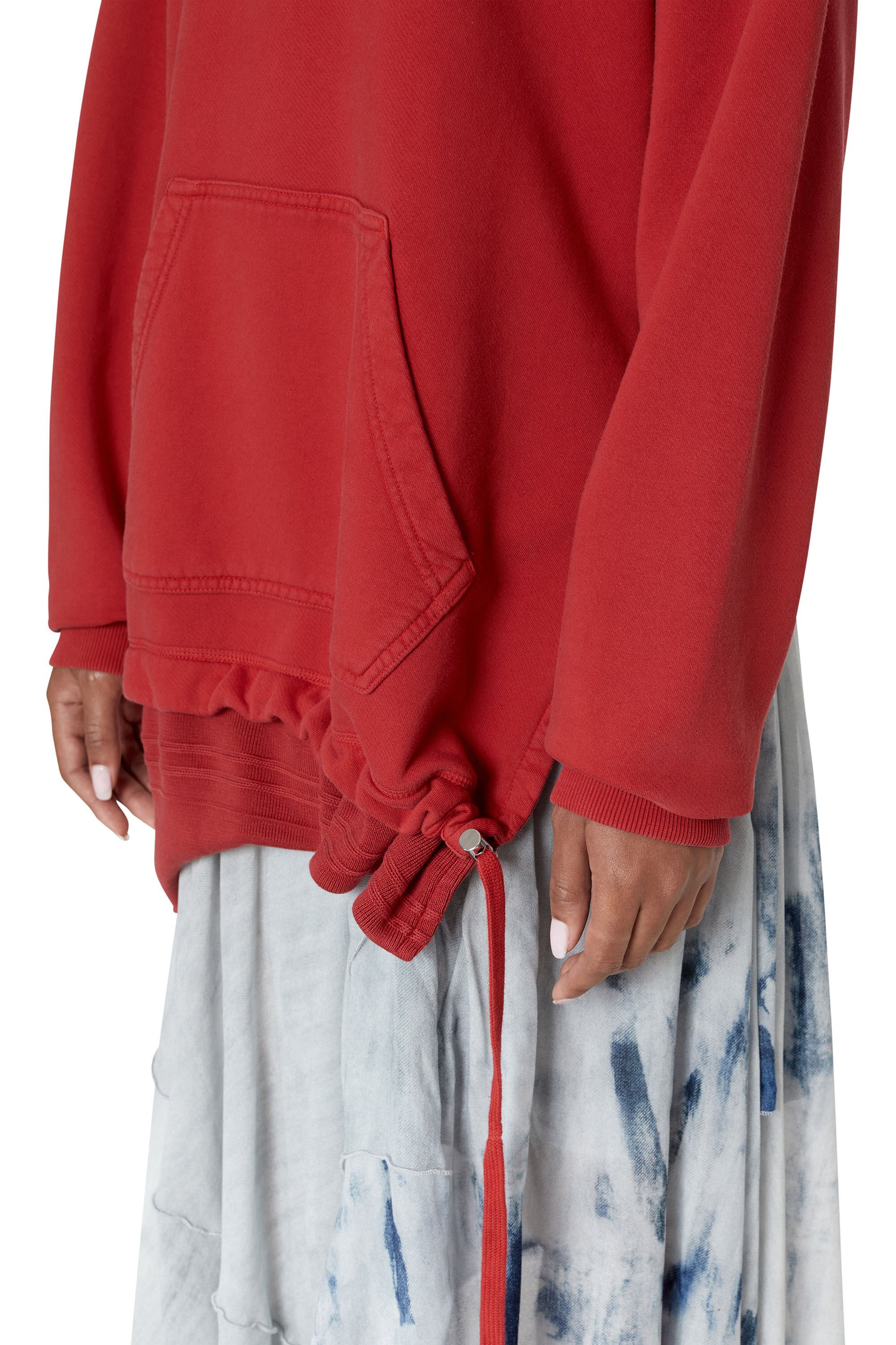 Diesel - D-ROLLIER, Female's スウェット ワンピース in レッド - 4
