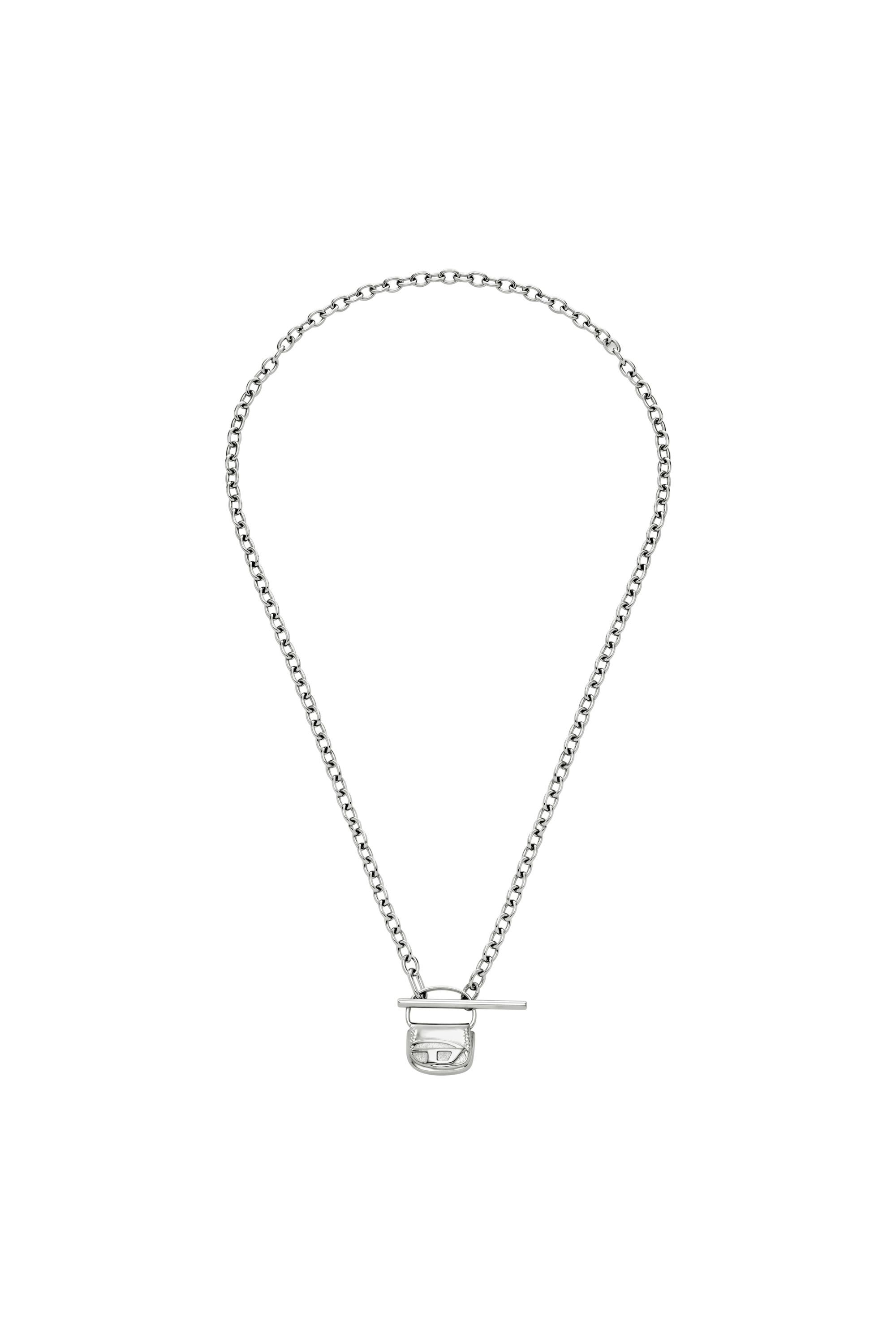 Diesel - DX1593040 JEWEL, Unisex's Stainless Steel Necklace in シルバー - 1