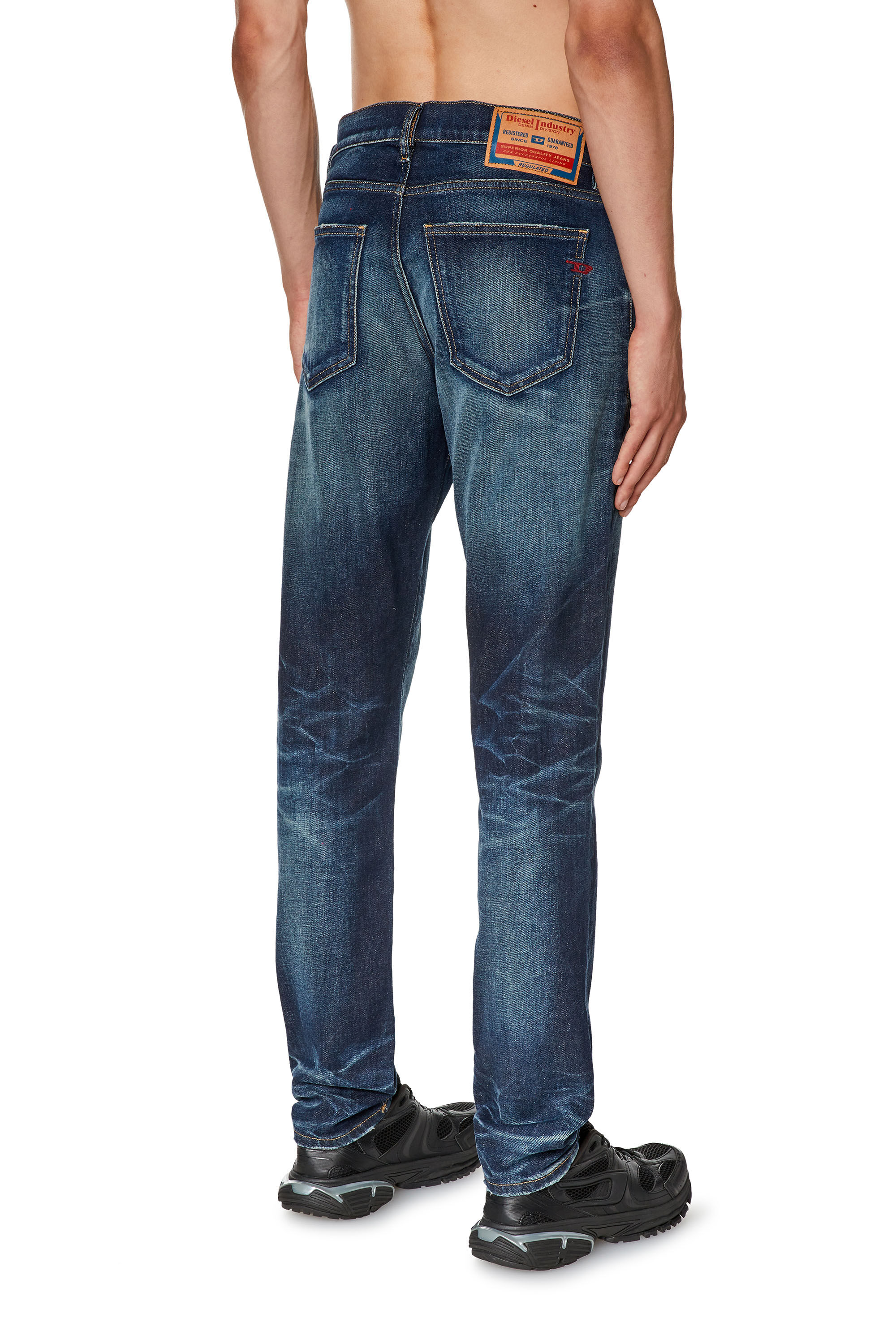 Diesel - Slim Jeans 2019 D-Strukt 09G29, ダークブルー - Image 5