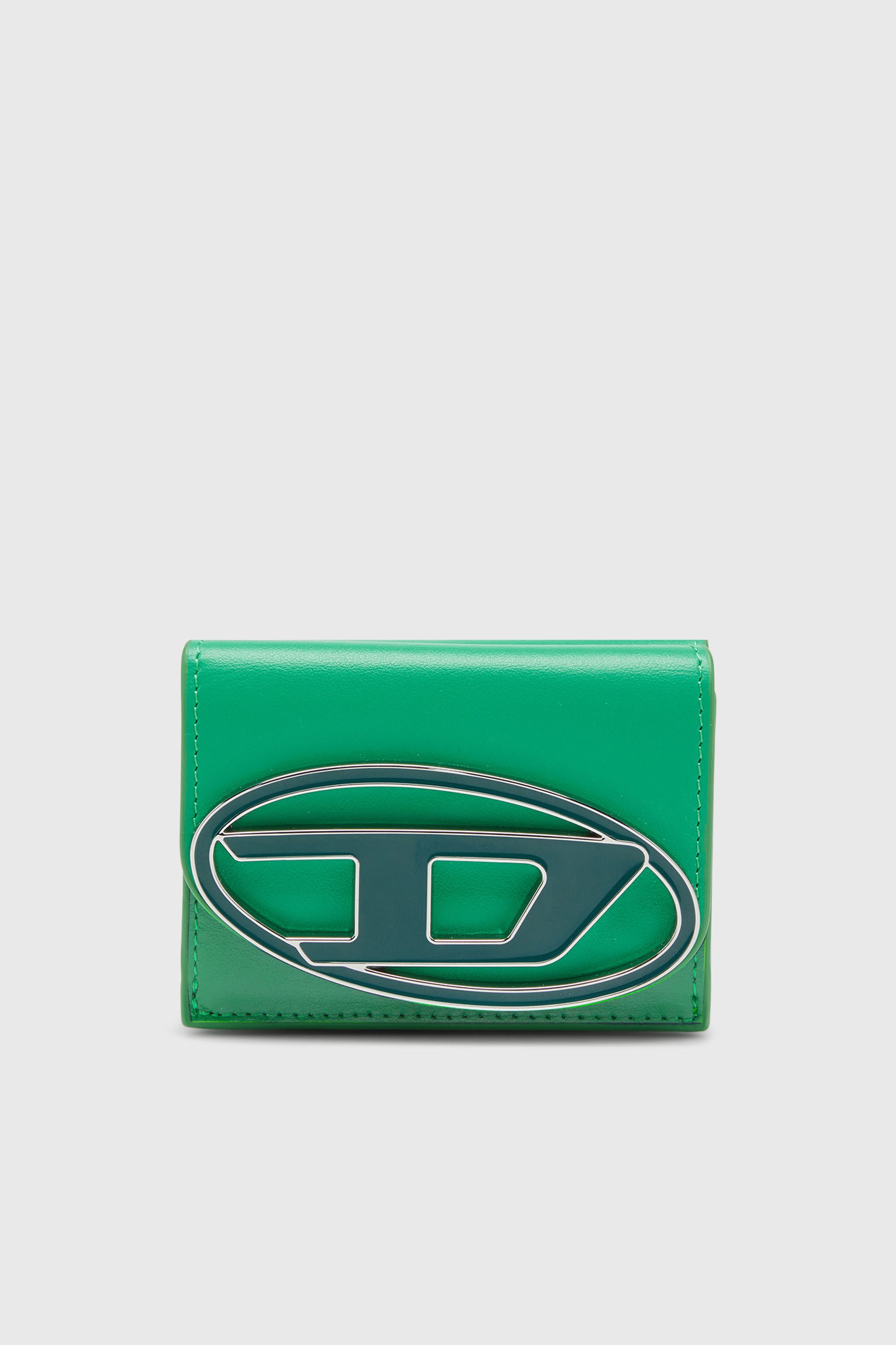 Diesel - 1DR TRI FOLD COIN XS II, Female's 三つ折りウォレット in グリーン - 1