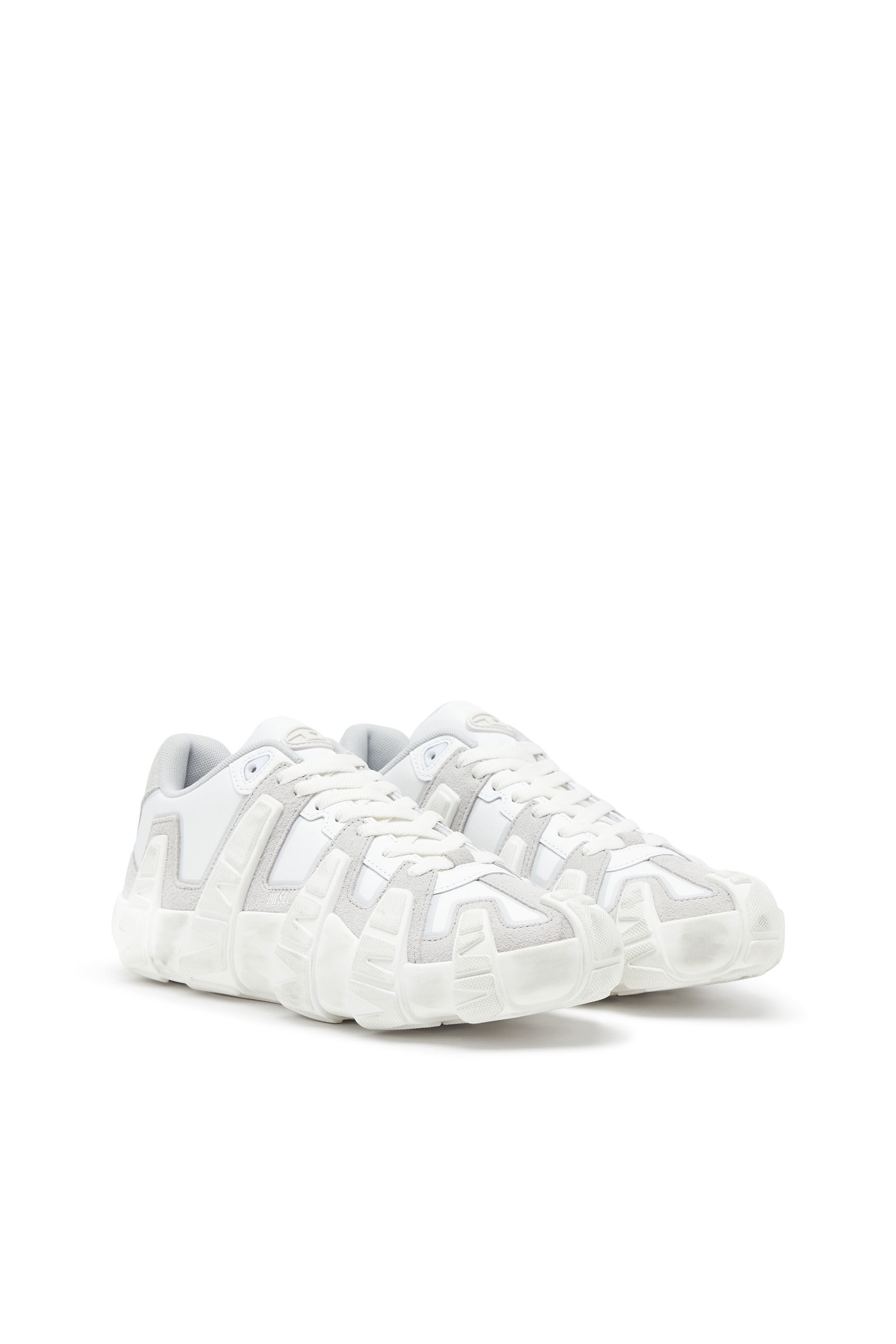 Diesel - S-D-GRIFFE LOW, Male's スニーカー in ホワイト/グレー - 3