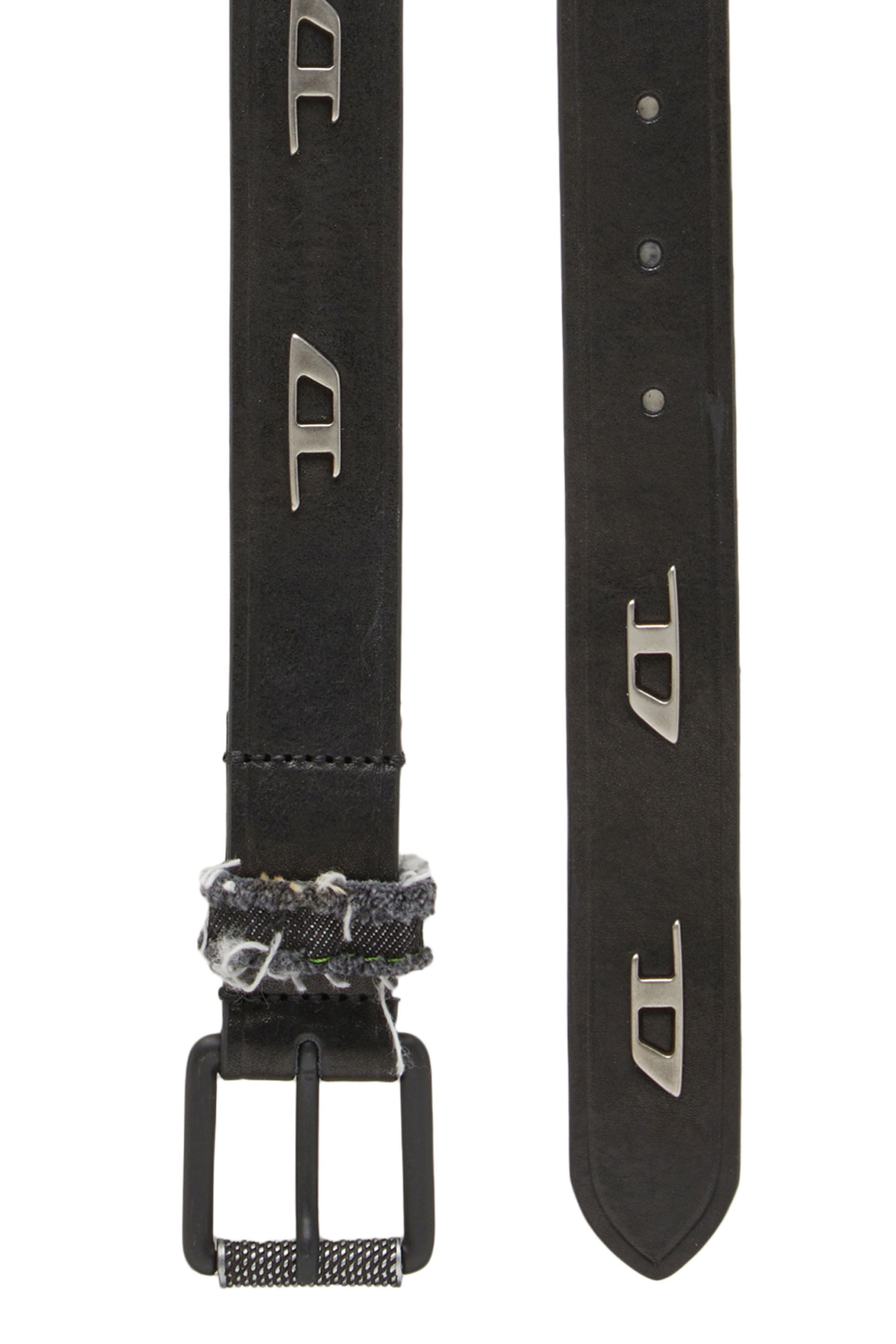 Diesel - B-DAVIS II, Male's カウレザー ベルト in ブラック - 2