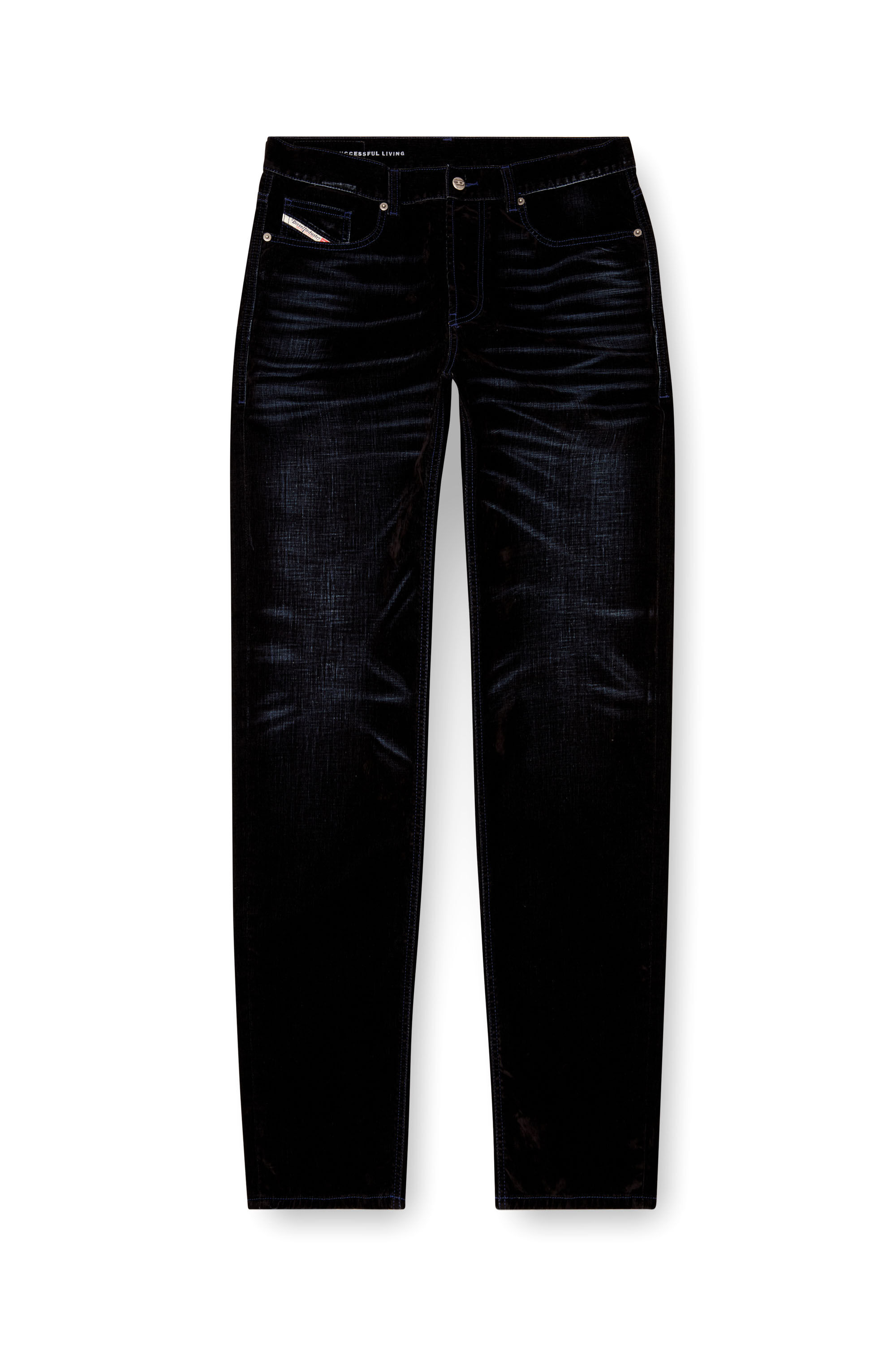 Diesel - Male's Regular Jeans 2024 D-Macs 068QY, ダークブルー - 2