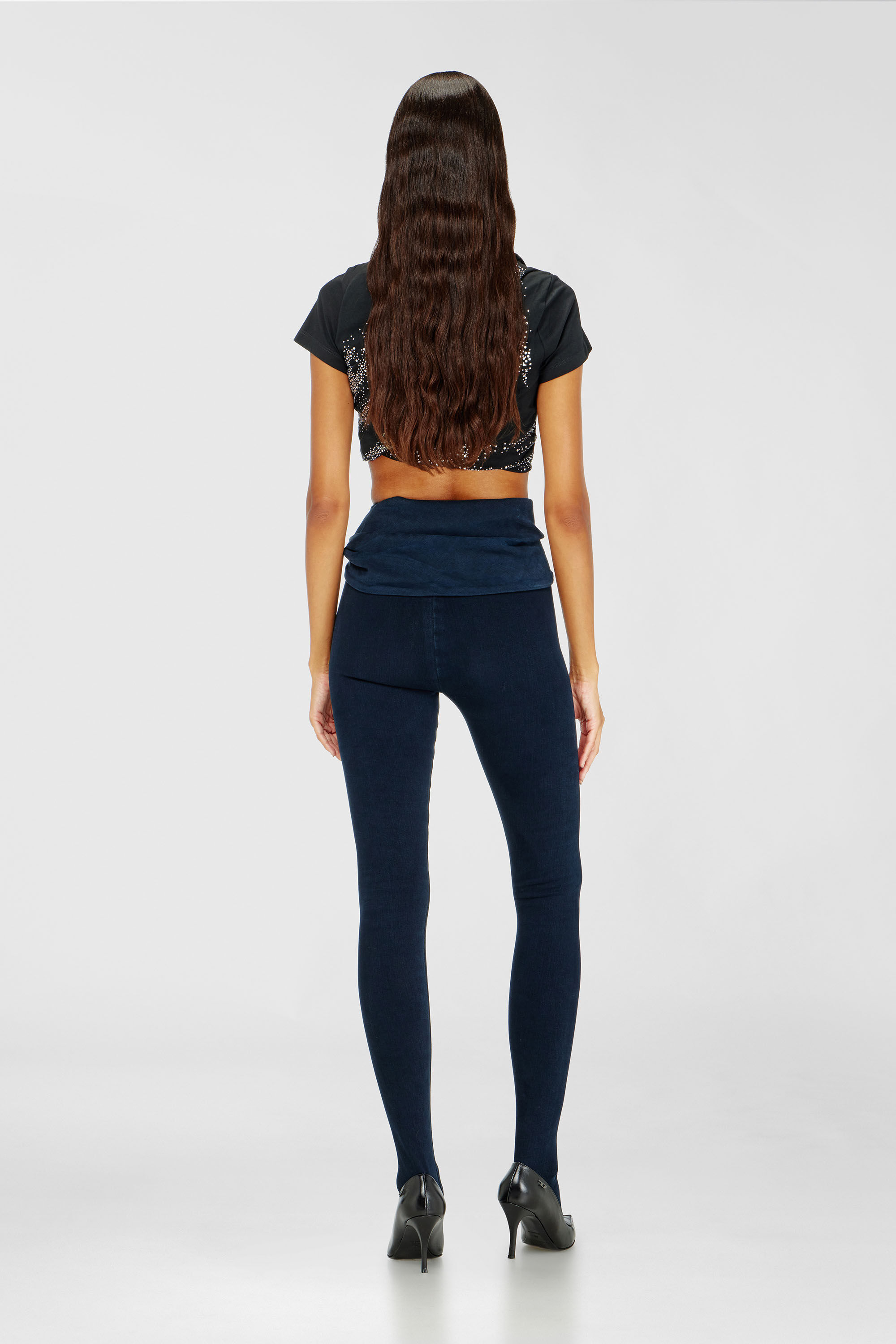Diesel - Female's Skinny Jeans D-Velly 09R36, ダークブルー - 3