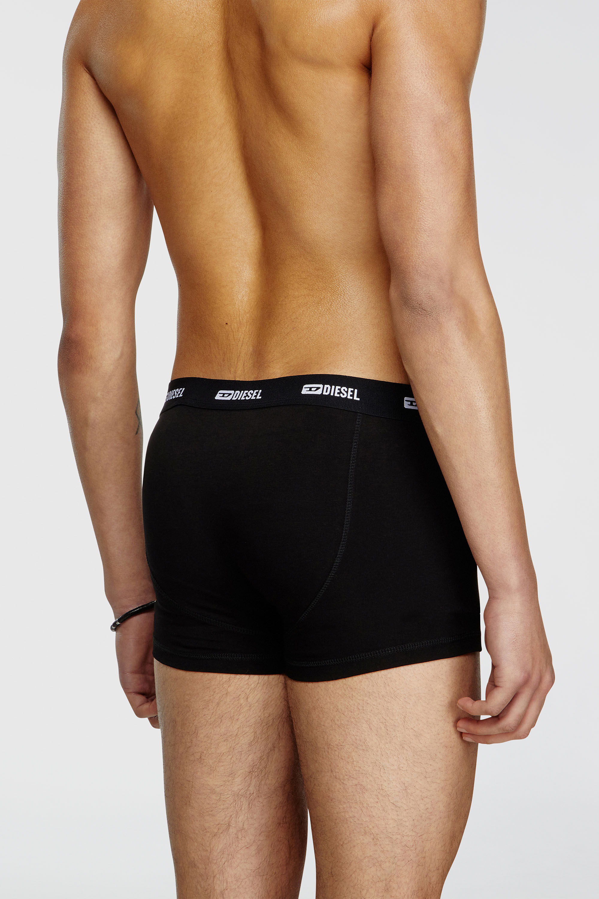 Diesel - DAMIEN-UTLT-3PACK, Male's ボクサーパンツ3枚パック in ブラック - 4