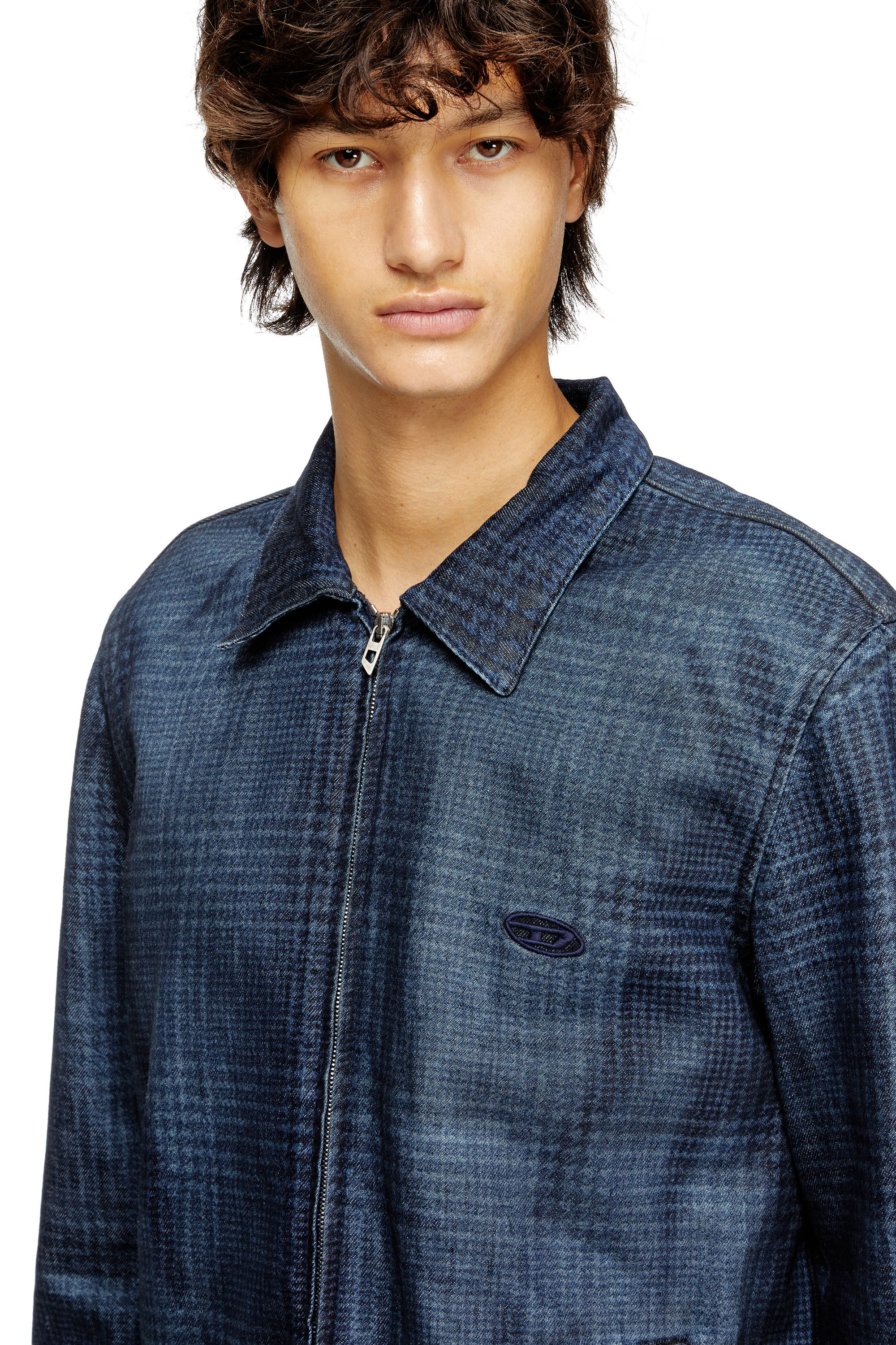 DIESELメンズデニムジャケット Men's Jeans Jackets: Trucker, Vest, Trench, with Teddy | Diesel®.