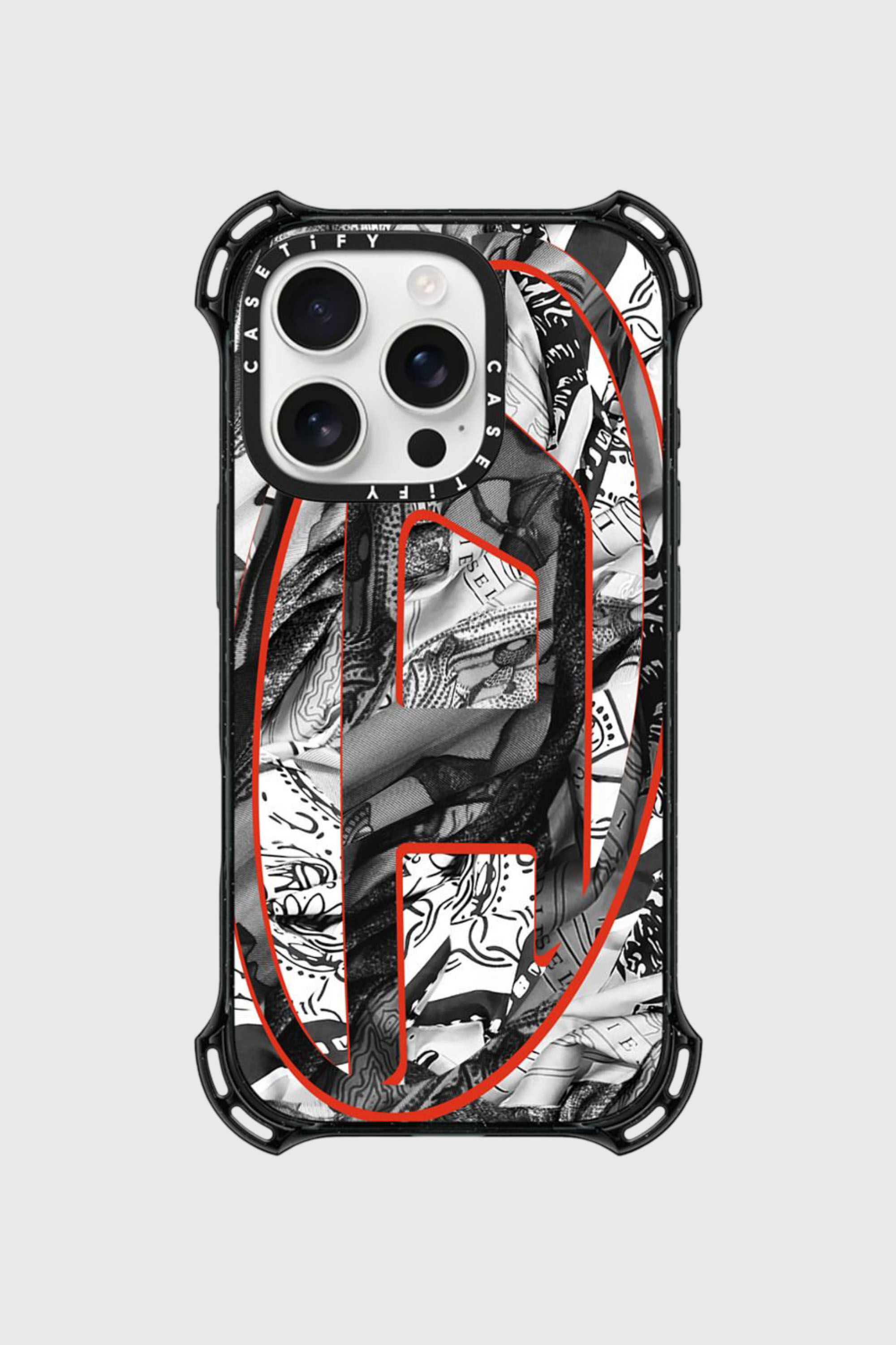 Diesel - 60318 CASETIFY MOULDED CASE, Unisex's IPHONE 16 PRO in マルチカラー/ブロック - 1