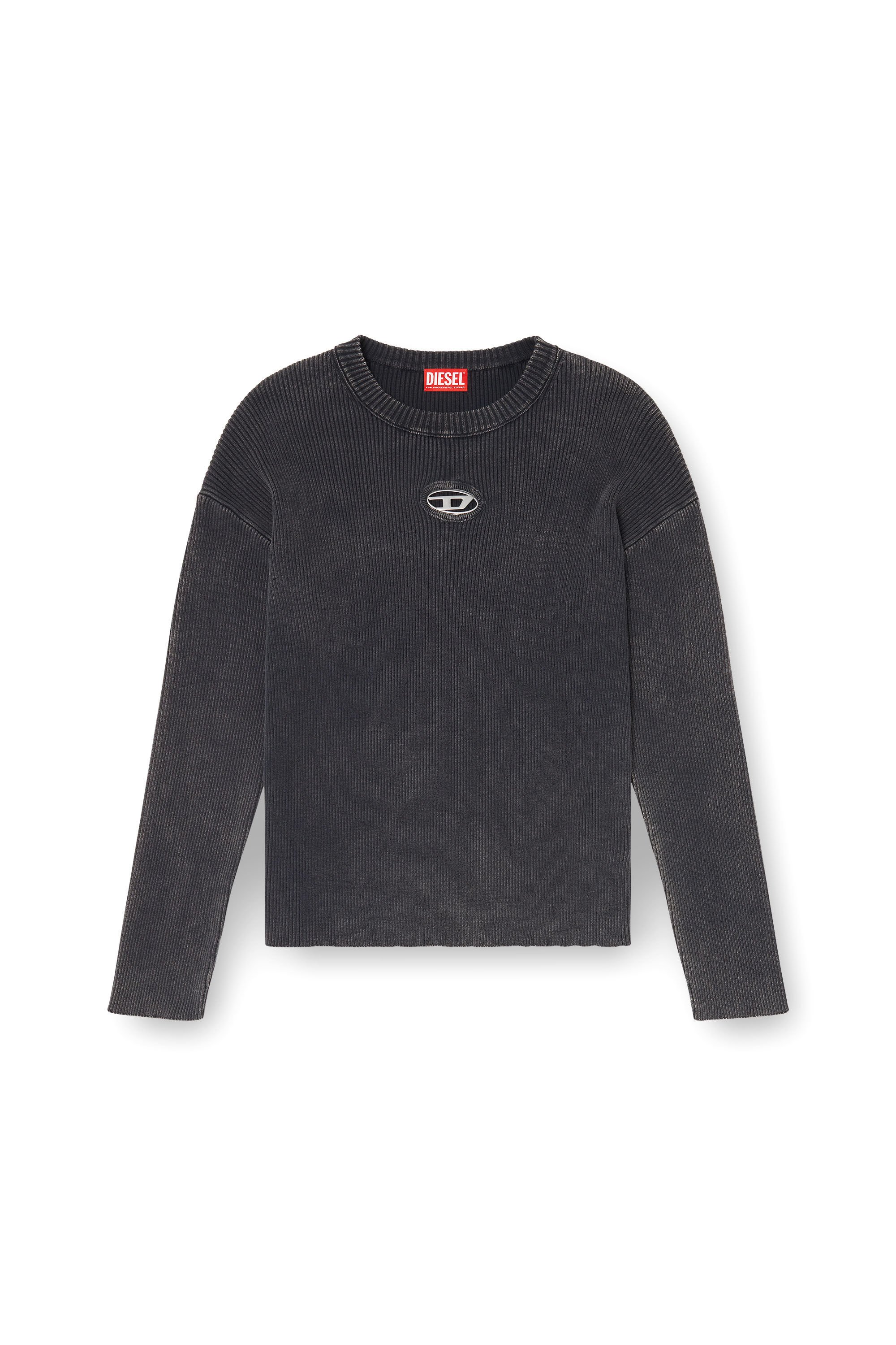 K-DARREN-D プルオーバーニット｜グレー｜メンズ｜DIESEL