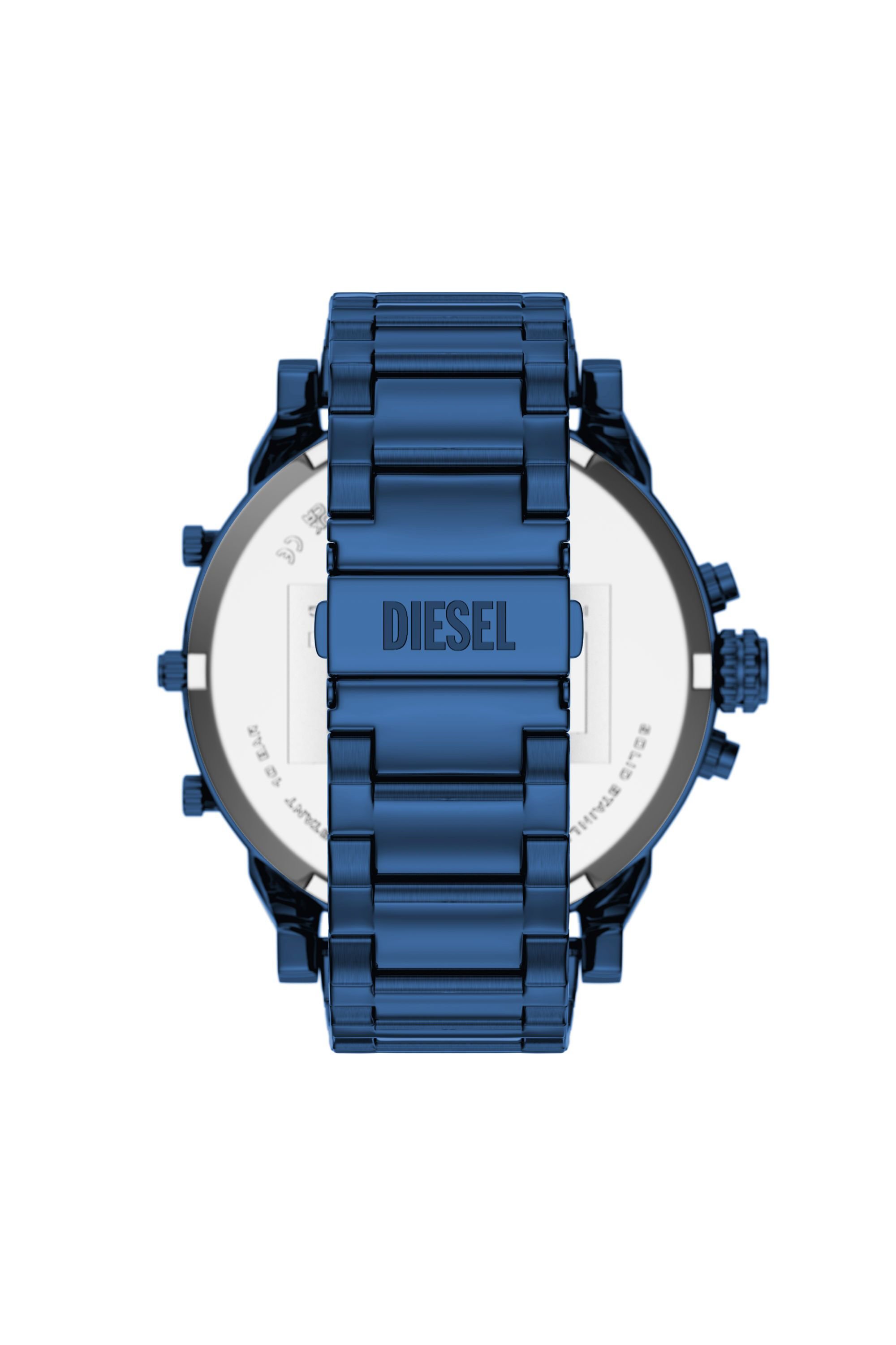 Diesel - DZ7496 WATCH, Male's Mr. Daddy 2.0 Blue Stainless Steel Watch in ブルー - 2