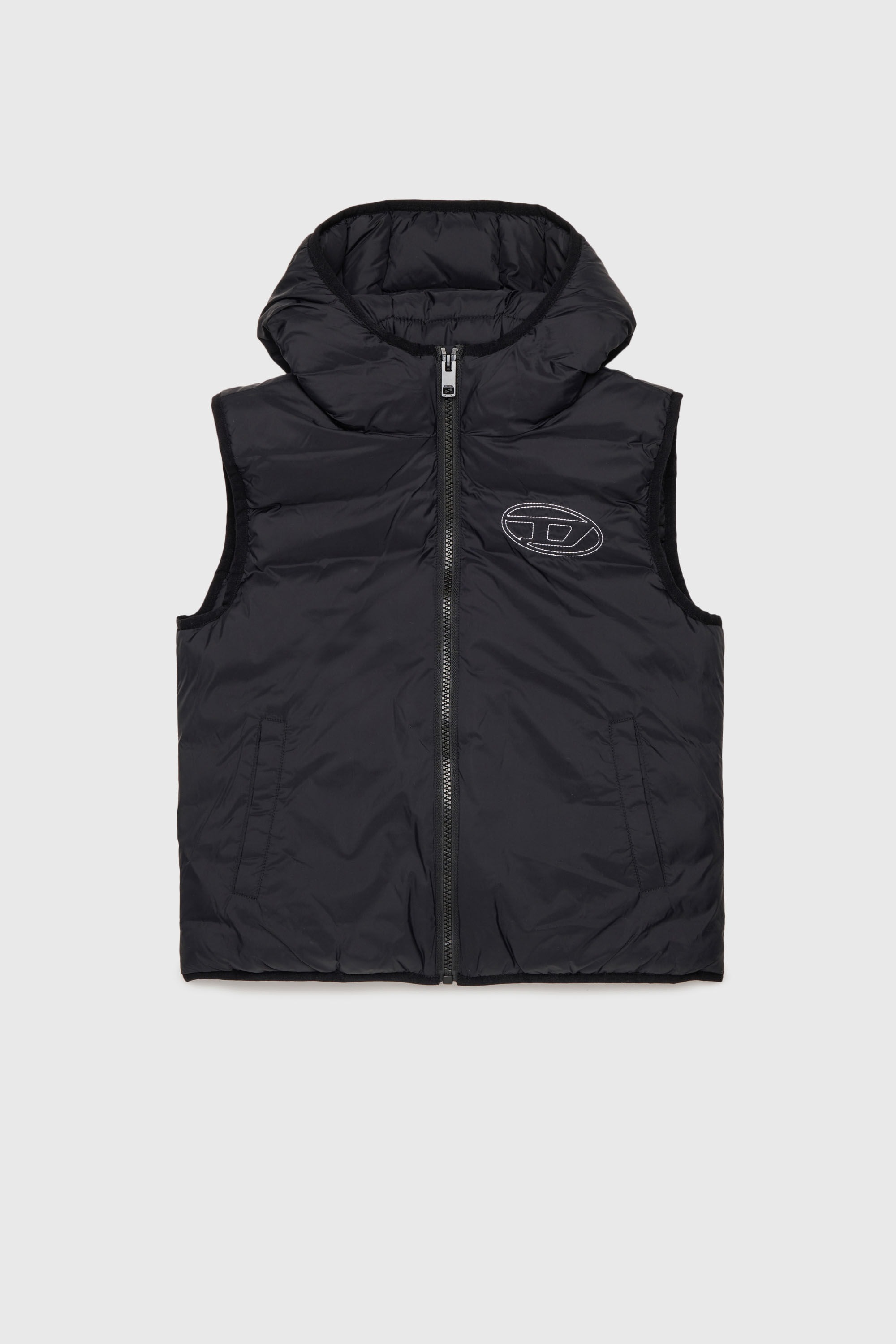 Diesel - JOSIP, Unisex's ベスト in ブラック - 1