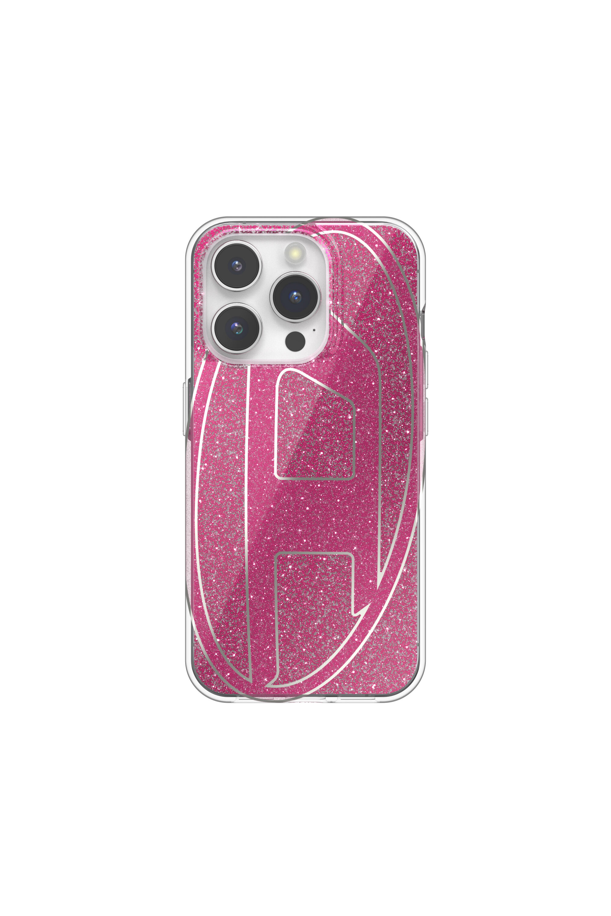 Diesel - 60036 AOP CASE, Unisex's iPhone 15 Pro in ピンク / ホワイト - 2