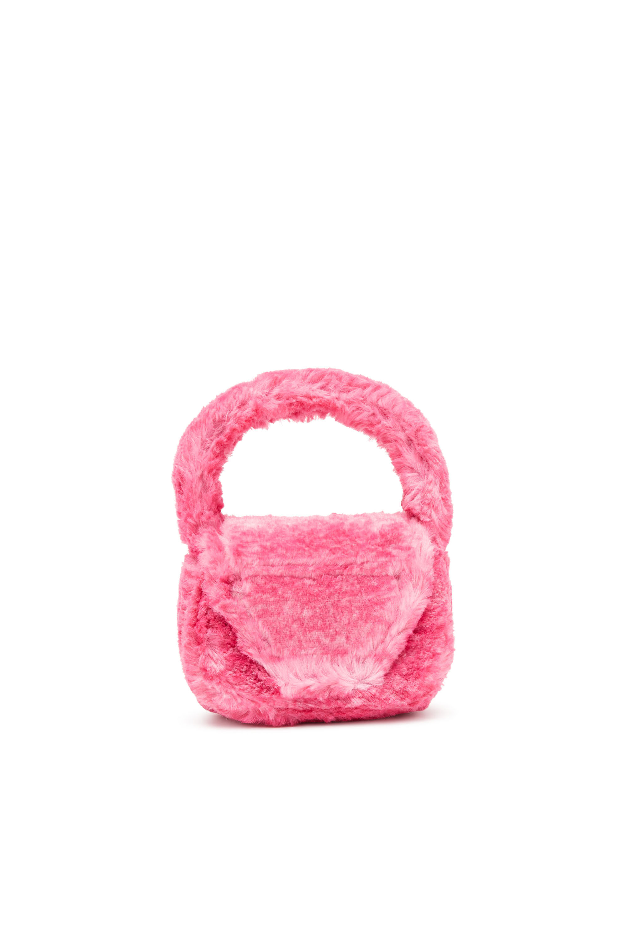 Diesel - 1DR XS, Female's 1DR Xs-Fluffy iconic mini bag in ピンク / ホワイト - 2