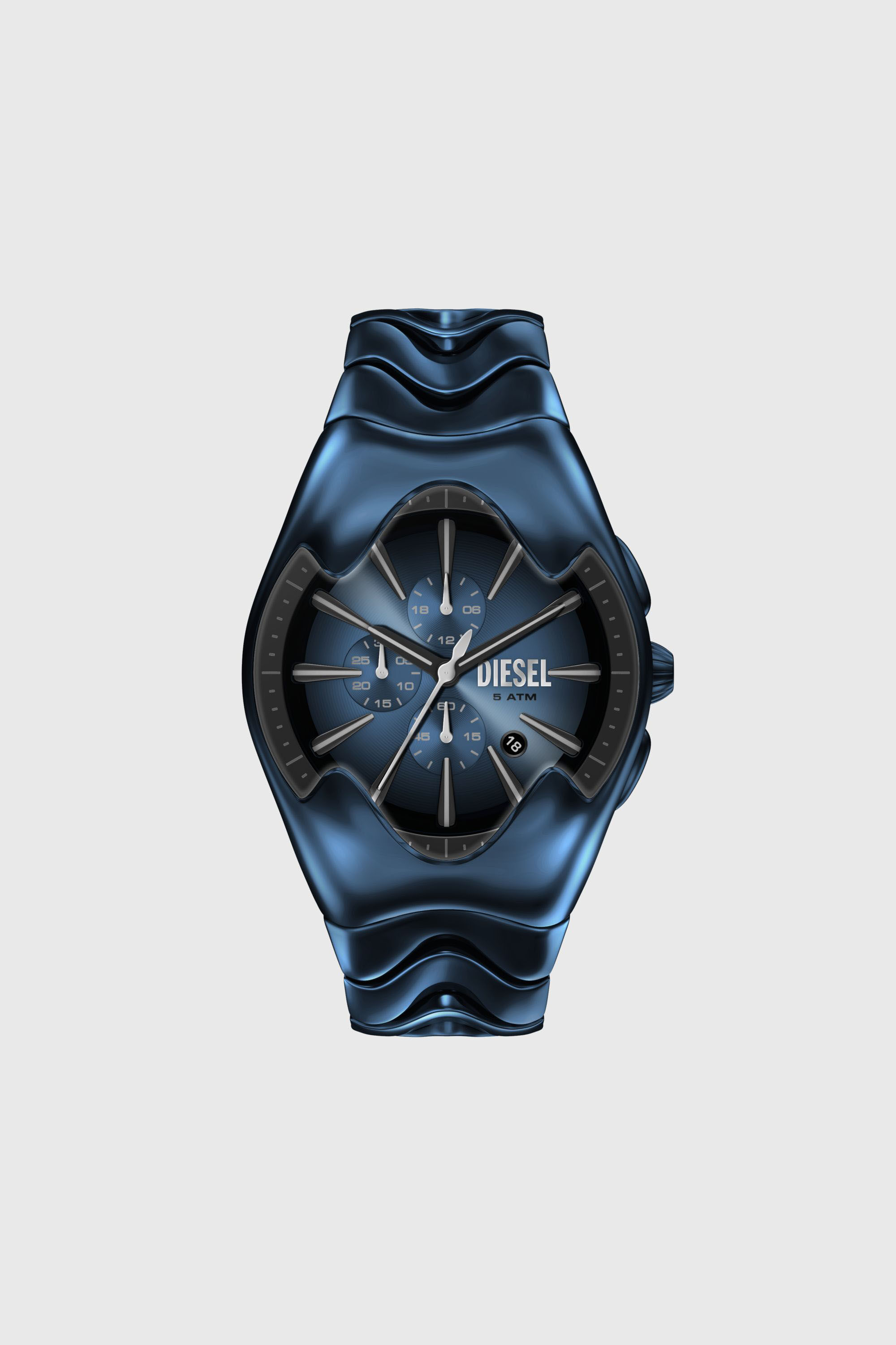 DZ4704 WATCH Mercurial Chronograph Blue Stainless Steel Watch