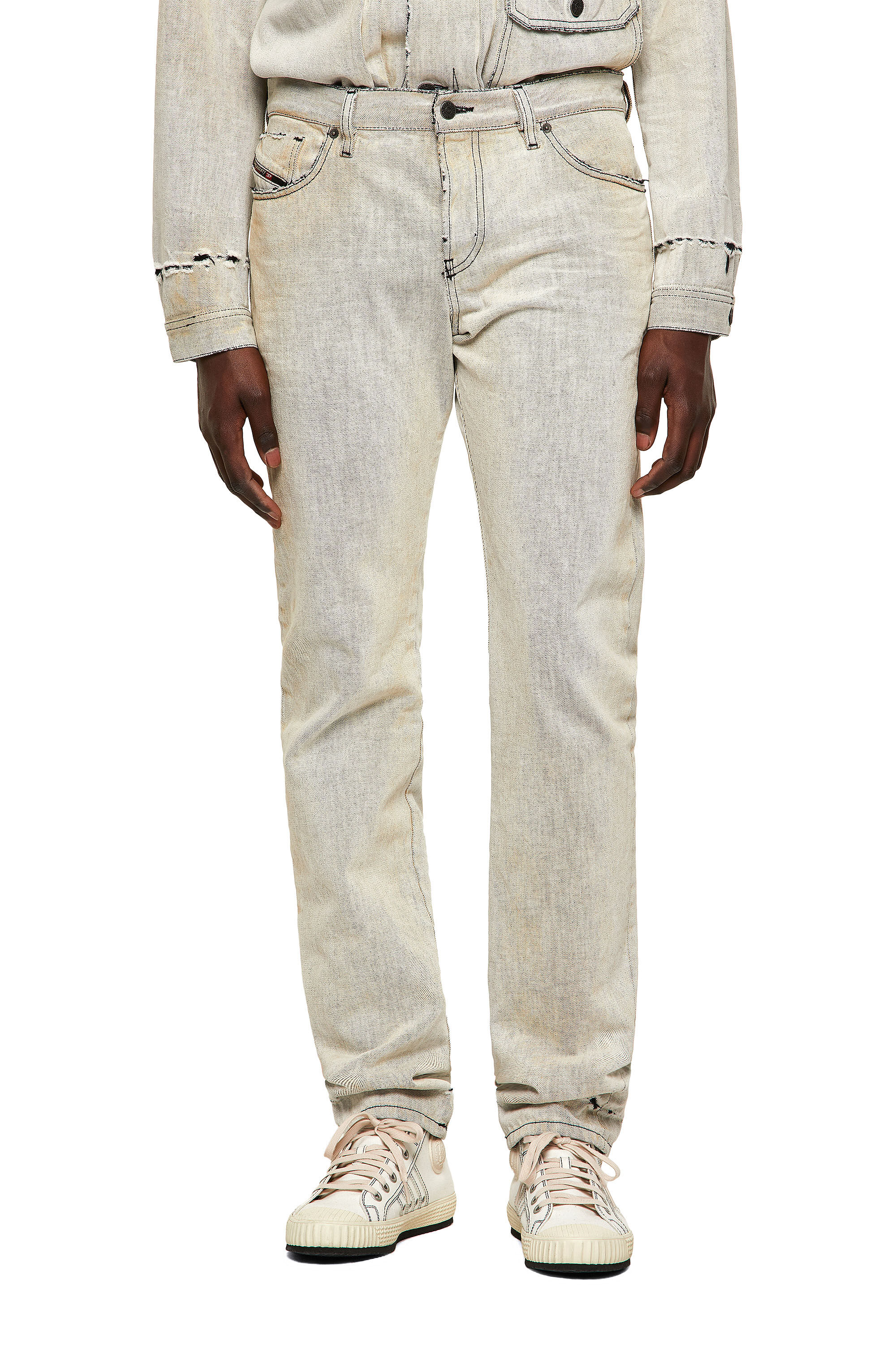 Diesel - D-Kras 09A53 Straight Jeans,  - Image 3