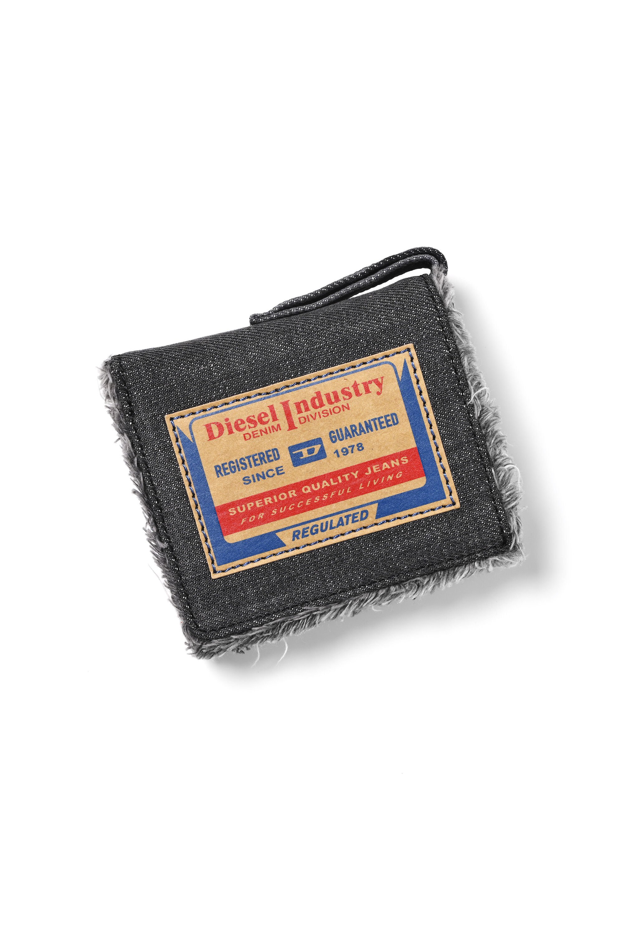 Diesel - DENIM CARDCASE, Unisex's DENIM CARDCASE in ブルー - 1