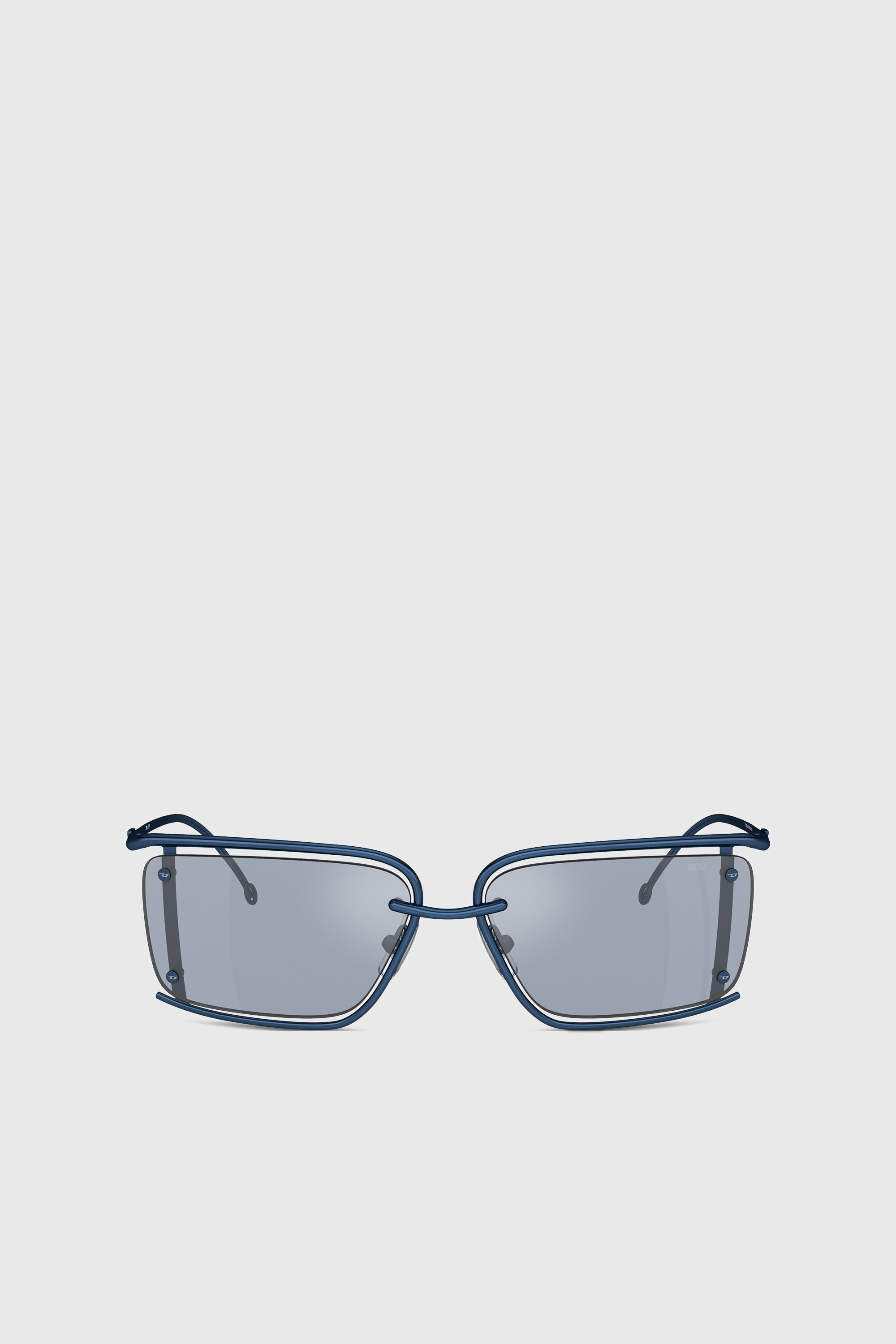 Diesel - 0DL1002, Unisex's サングラス in ブルー - 1