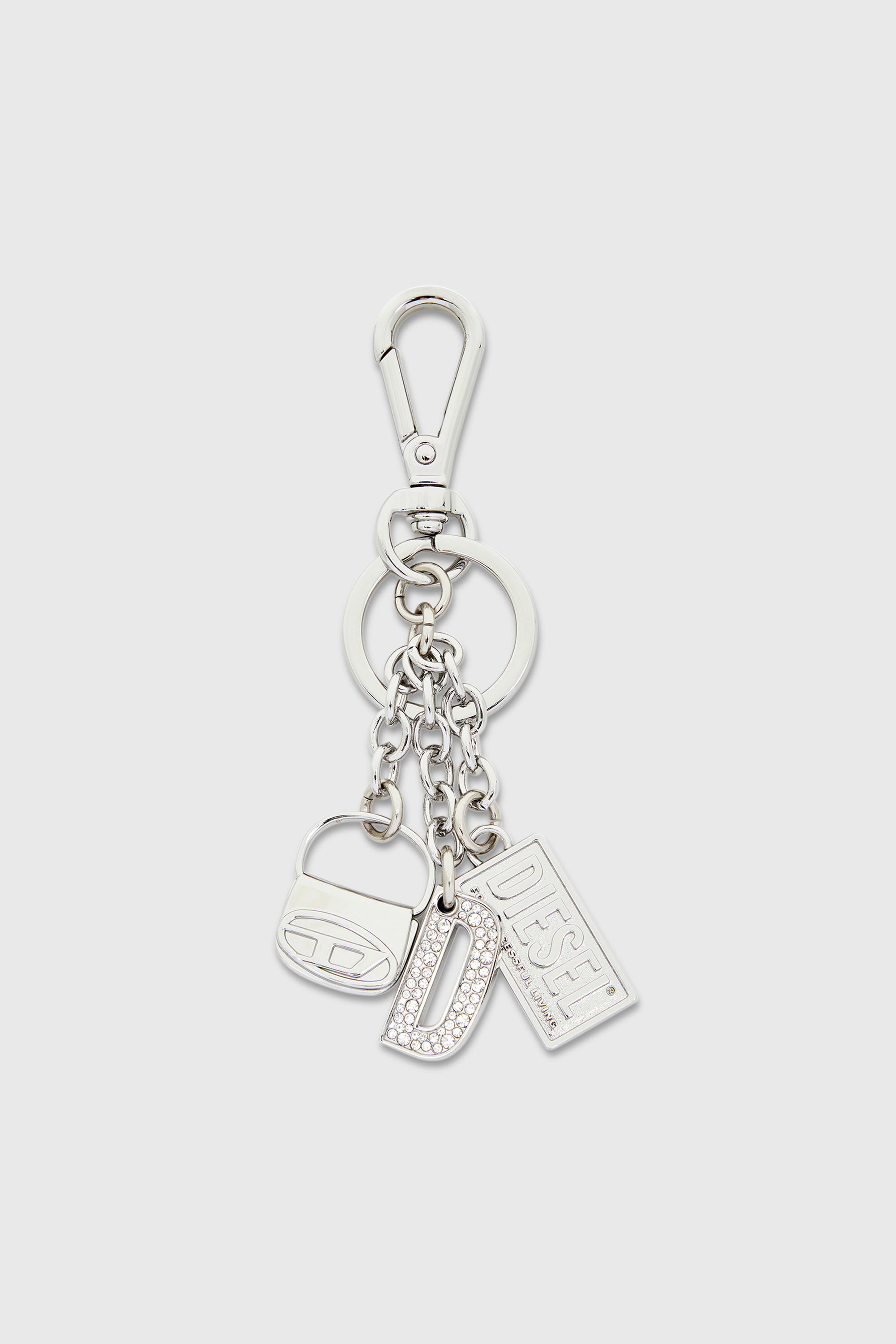 Diesel - 1DR KEY MULTICHARM, Female's マルチチャーム in シルバー - 1