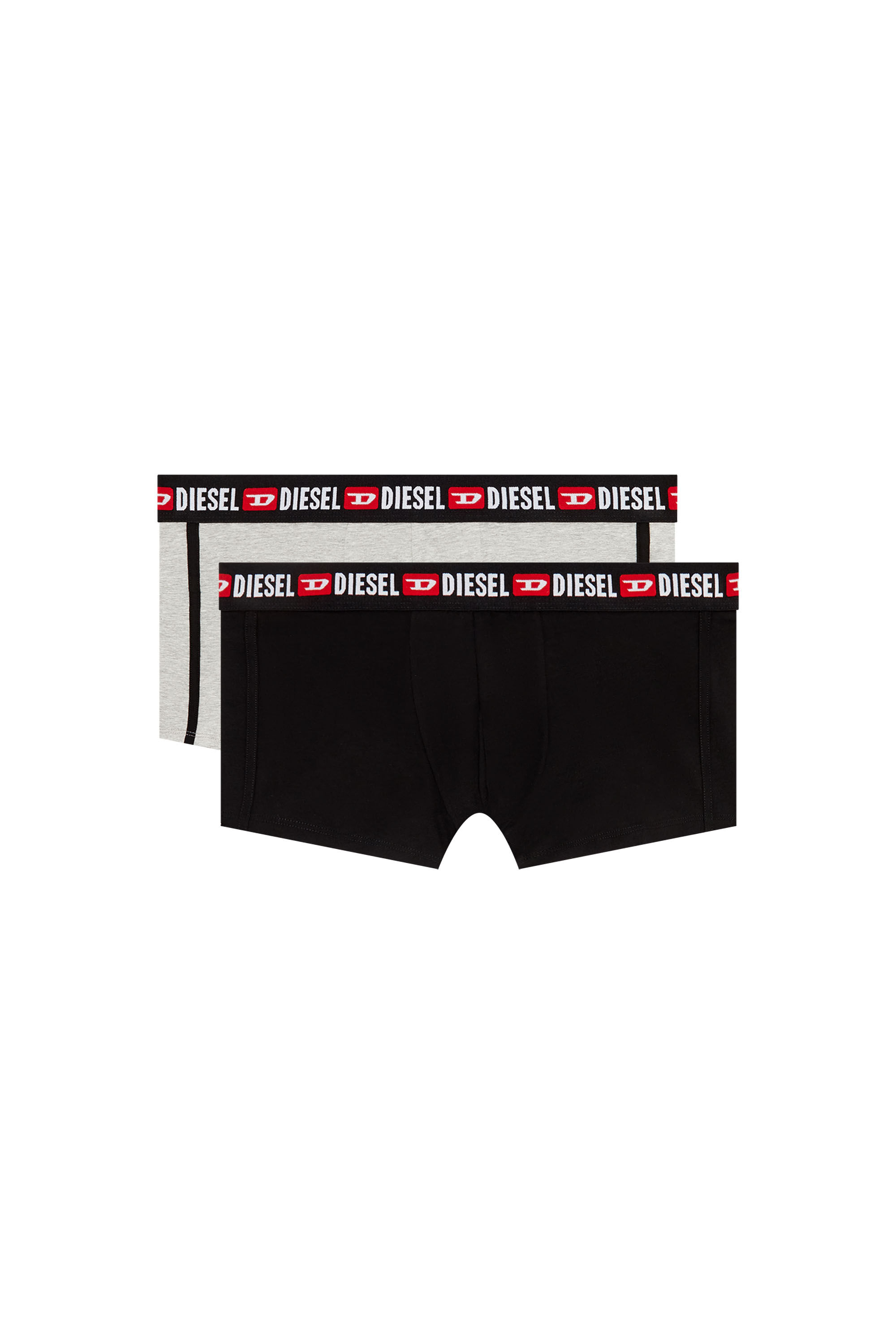 Diesel - UMBX-SHAWNTWOPACK BOXERS, ブラック/ホワイト - Image 4
