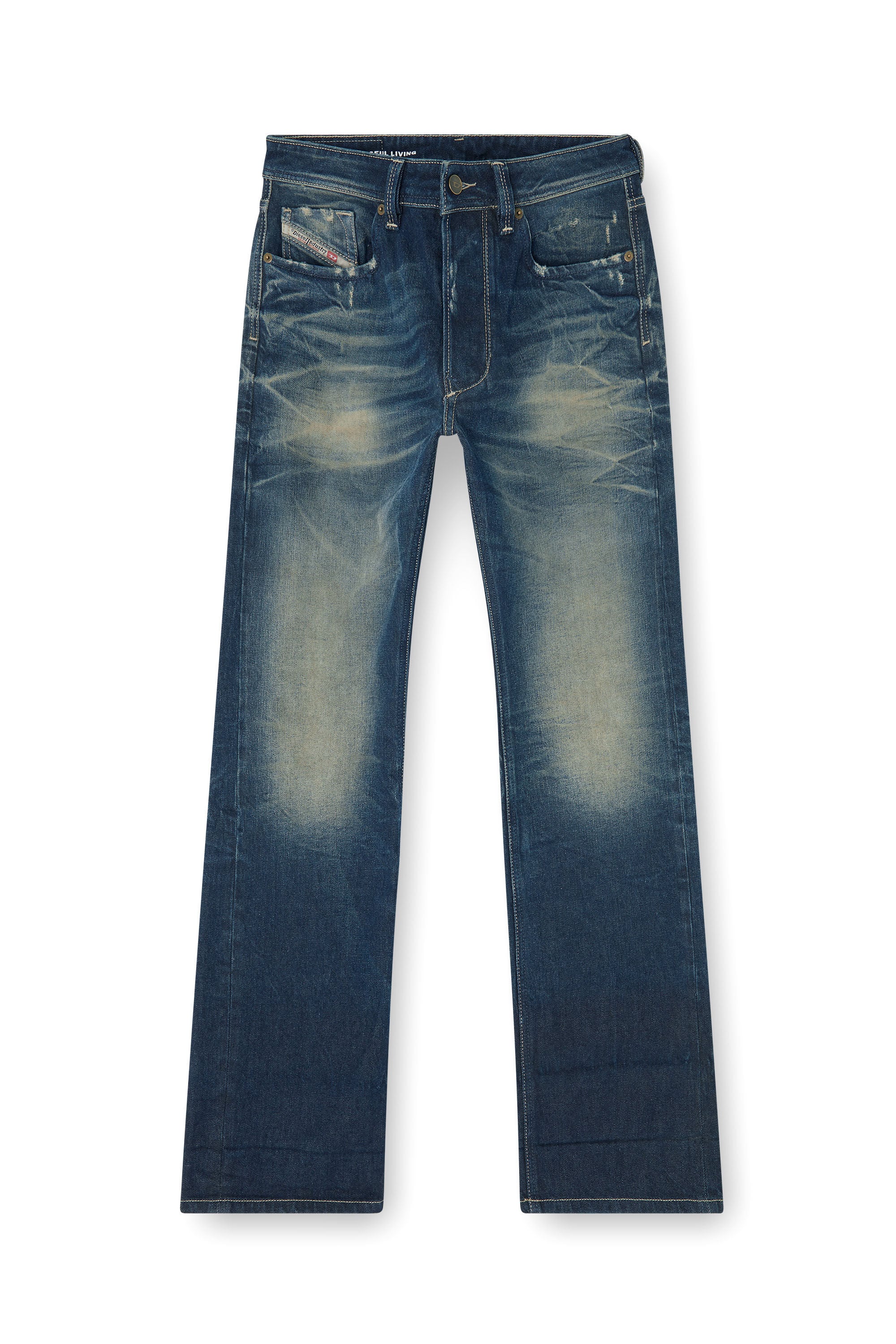 Diesel - Male's Regular Jeans 1985 Larkee 007EH, ダークブルー - 2