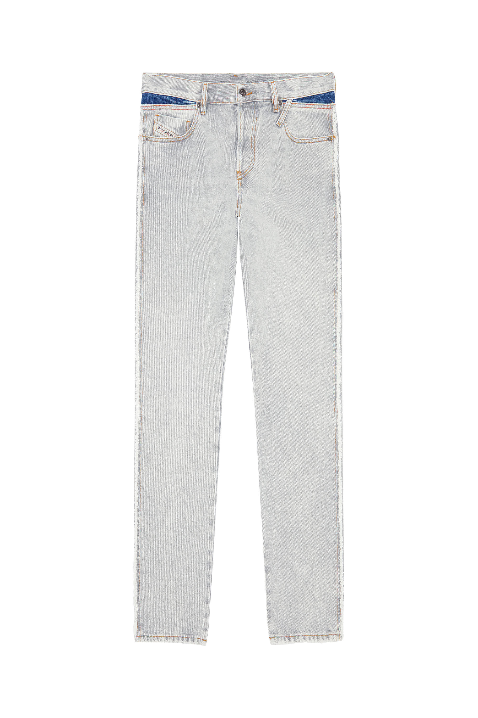 Diesel - Straight Jeans 1995 D-Sark 007N5, Male's 23SS デニムパンツ ストレート スリムフィット in ライトグレー - 2